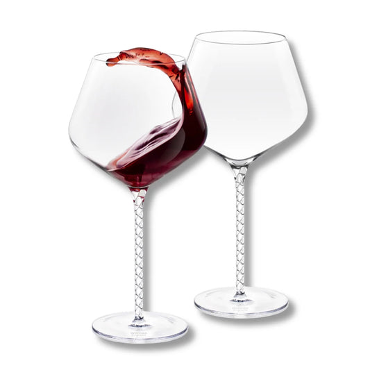 Wilmax Wijnglas 950 ml Kristal Transparant 2-pack