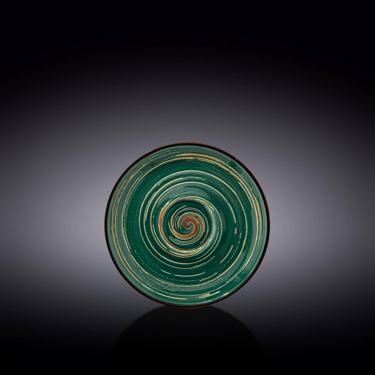 Wilmax England Saucer 15 cm Green Porcelain WL-669536/B