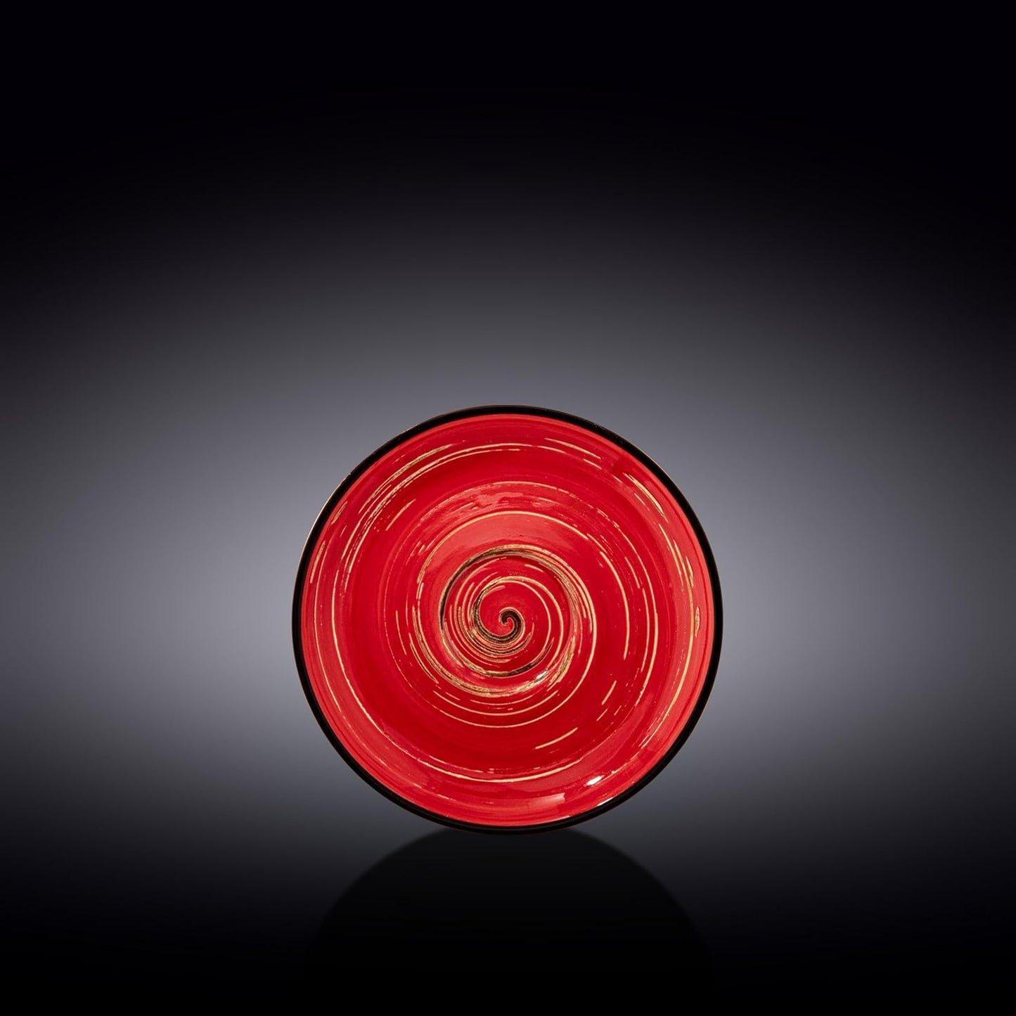 Wilmax Saucer 14 cm Red Porcelain WL-669235/B