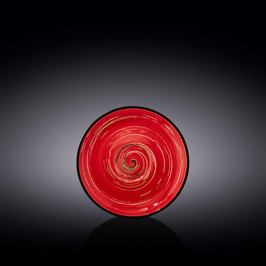 Wilmax Saucer 14 cm Red Porcelain WL-669235/B