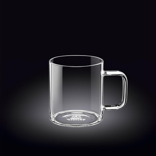 Wilmax Borosilicaatglas Beker 320ml Transparant WL-888606/A