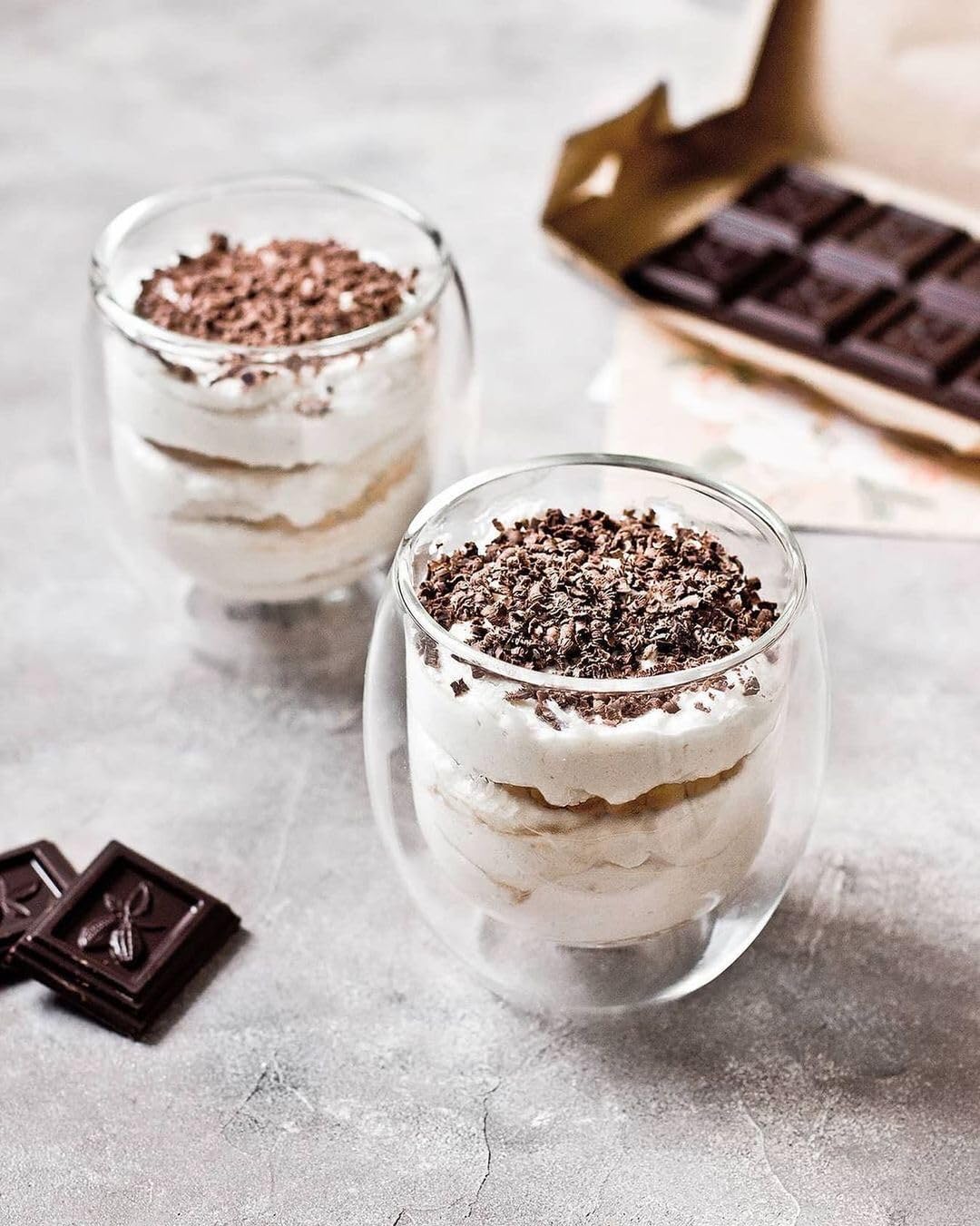 Wilmax Thermo-Glas Teekanne & 2er Set doppelwandige Gläser – WL-888813/A-888761/A2