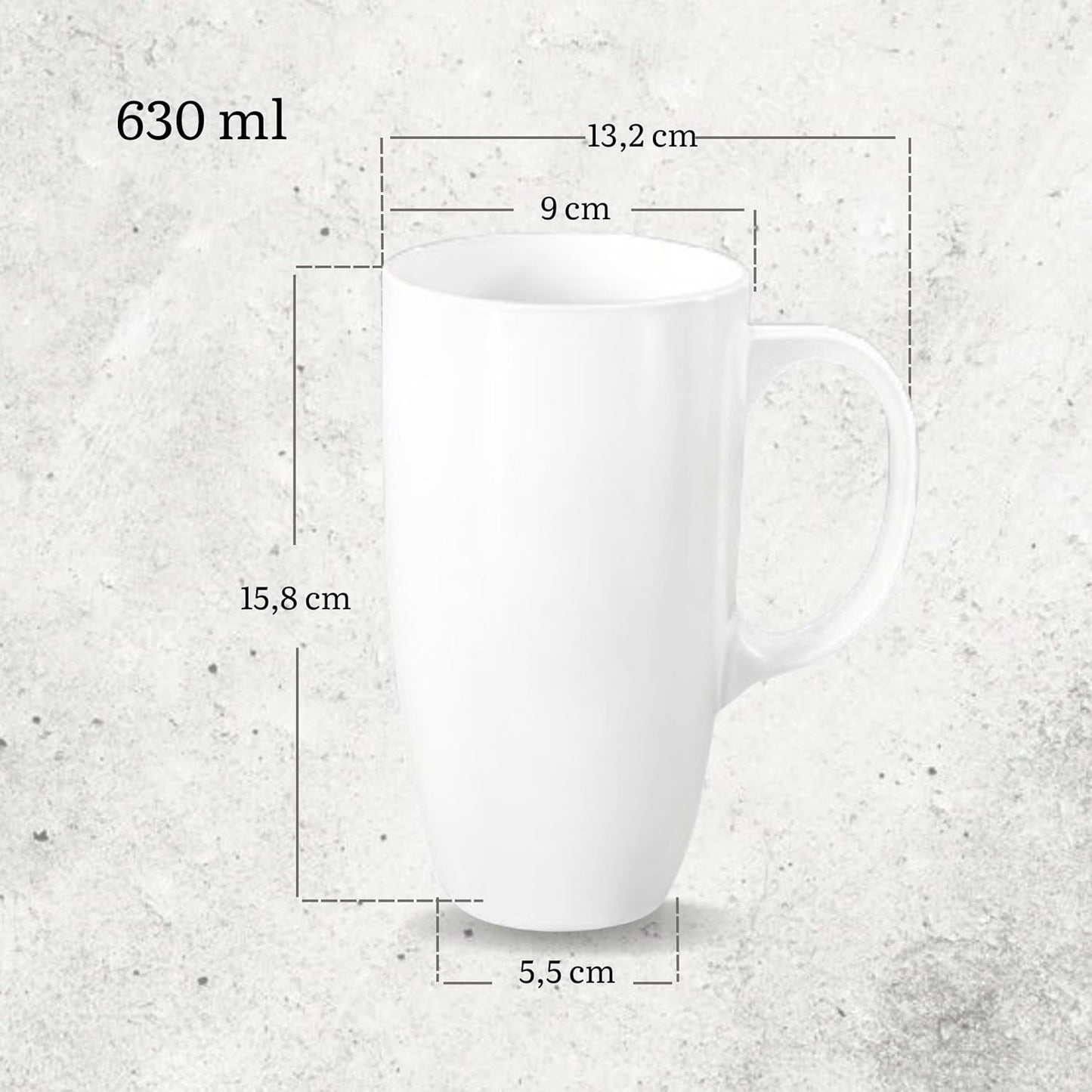 Wilmax Servierset 2x Bambus-Teller & Porzellanbecher WL-771119/A2-WL-993093/A2