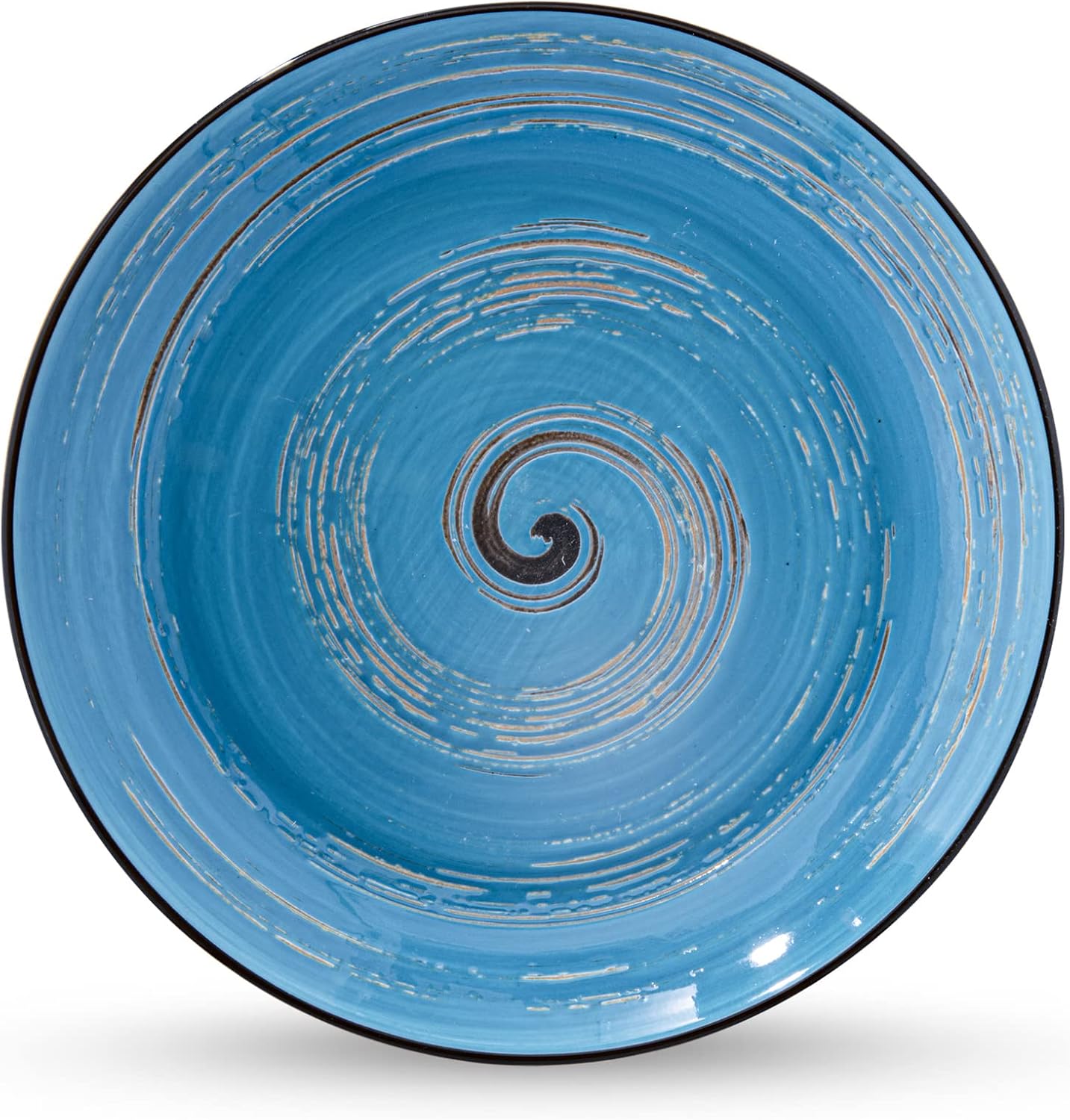 Wilmax Deep Porcelain Plate Blue 25.5 cm 2 pcs. WL-669627/A2