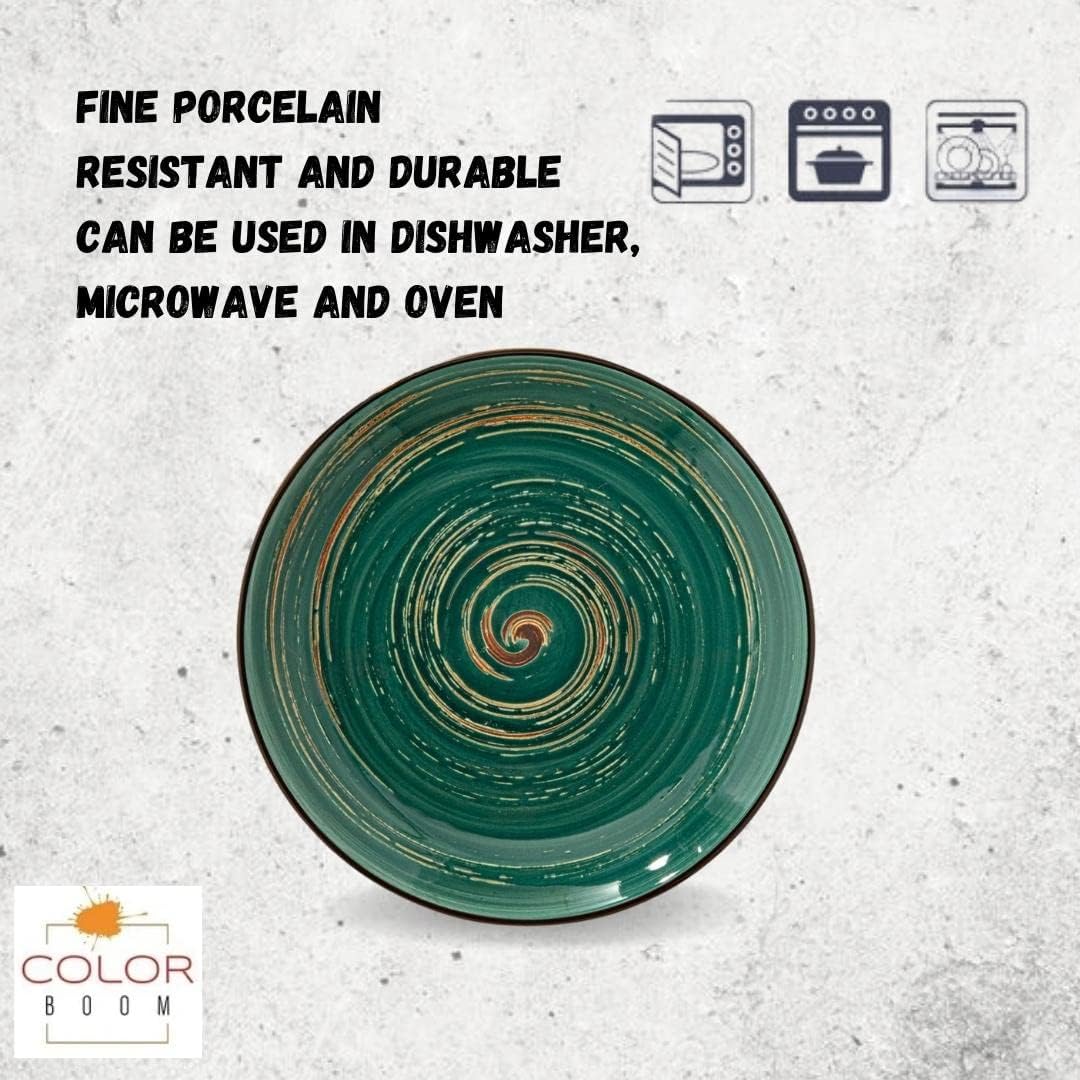 Wilmax Spiral Teller 25 cm Porzellan WL-669514/A