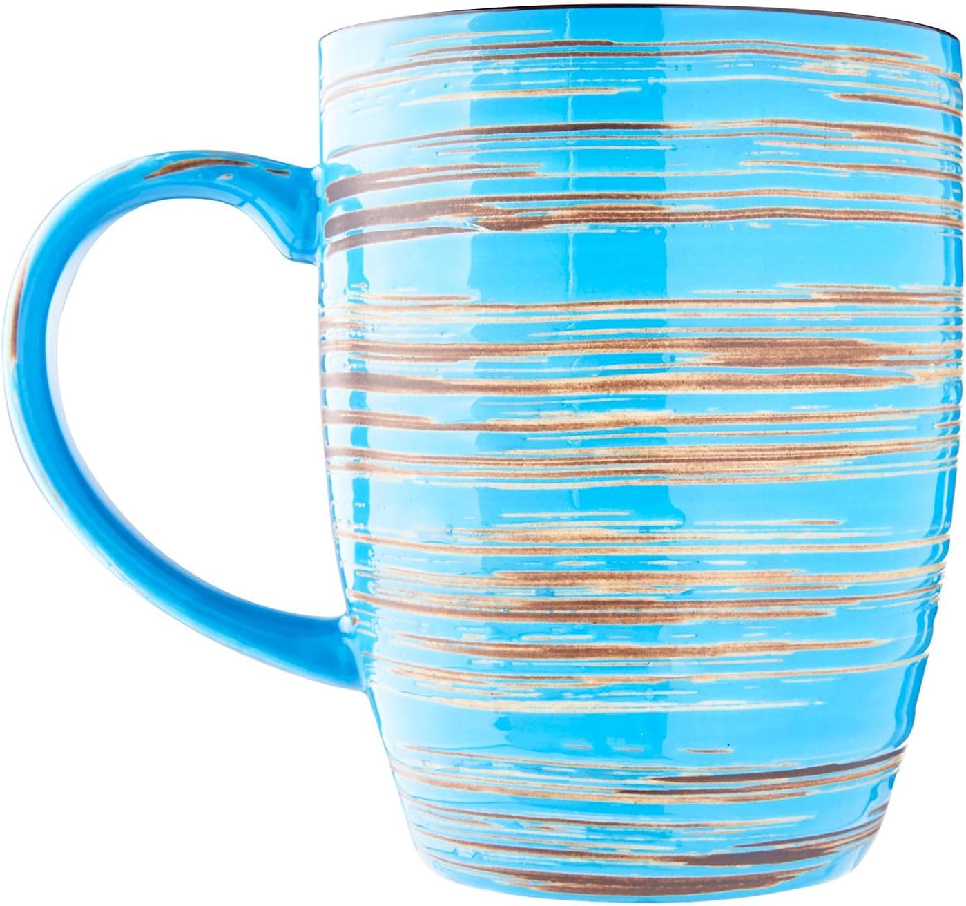 Wilmax Kaffeebecher, 460 ml, Blau, Porzellan, WL-669637/A