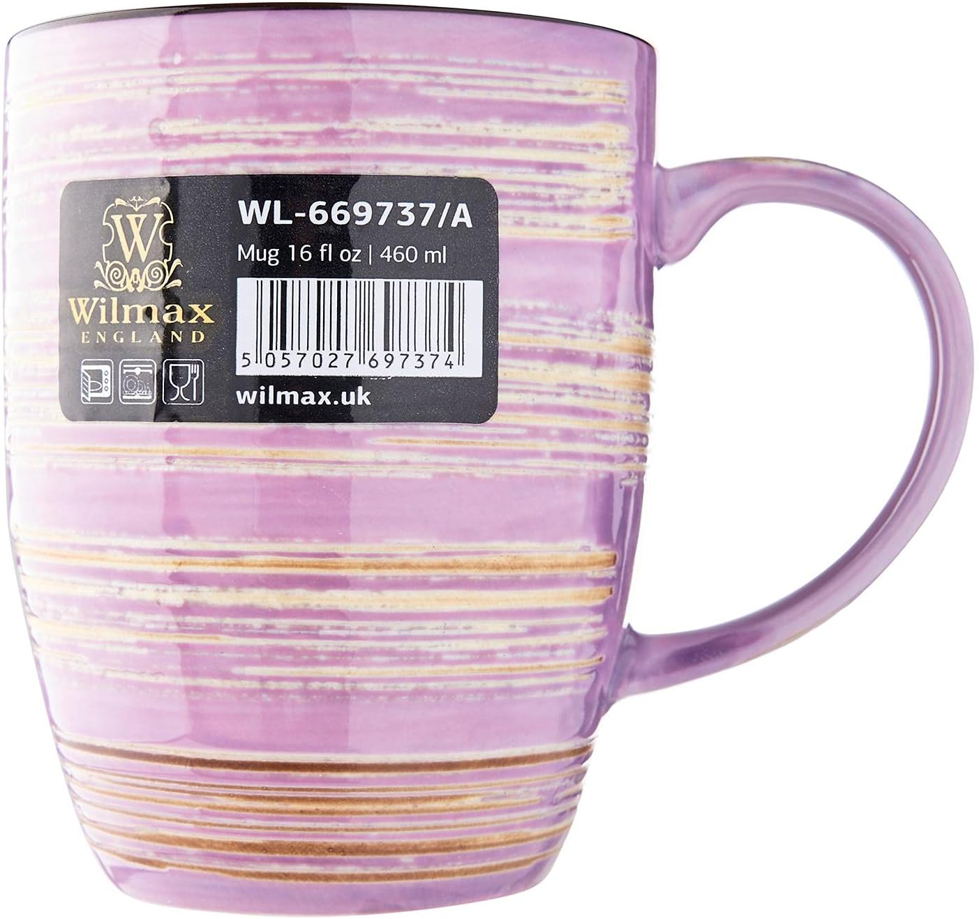 Wilmax England Beker 460 ml Lavendel Porselein WL-669737/A