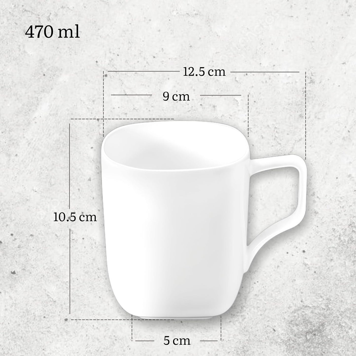 Wilmax Servierset 2x Bambus-Teller & Porzellanbecher WL-771116/A2-WL-993066/A2