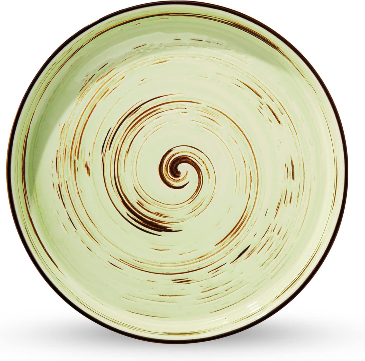 Wilmax Porzellan Speiseteller Set 2-teilig, Pistazie, 23 cm WL-669119/A2