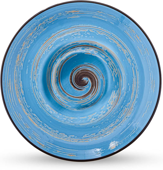 Wilmax Diep Bord 22,5 cm 1100 ml Blauw Porselein