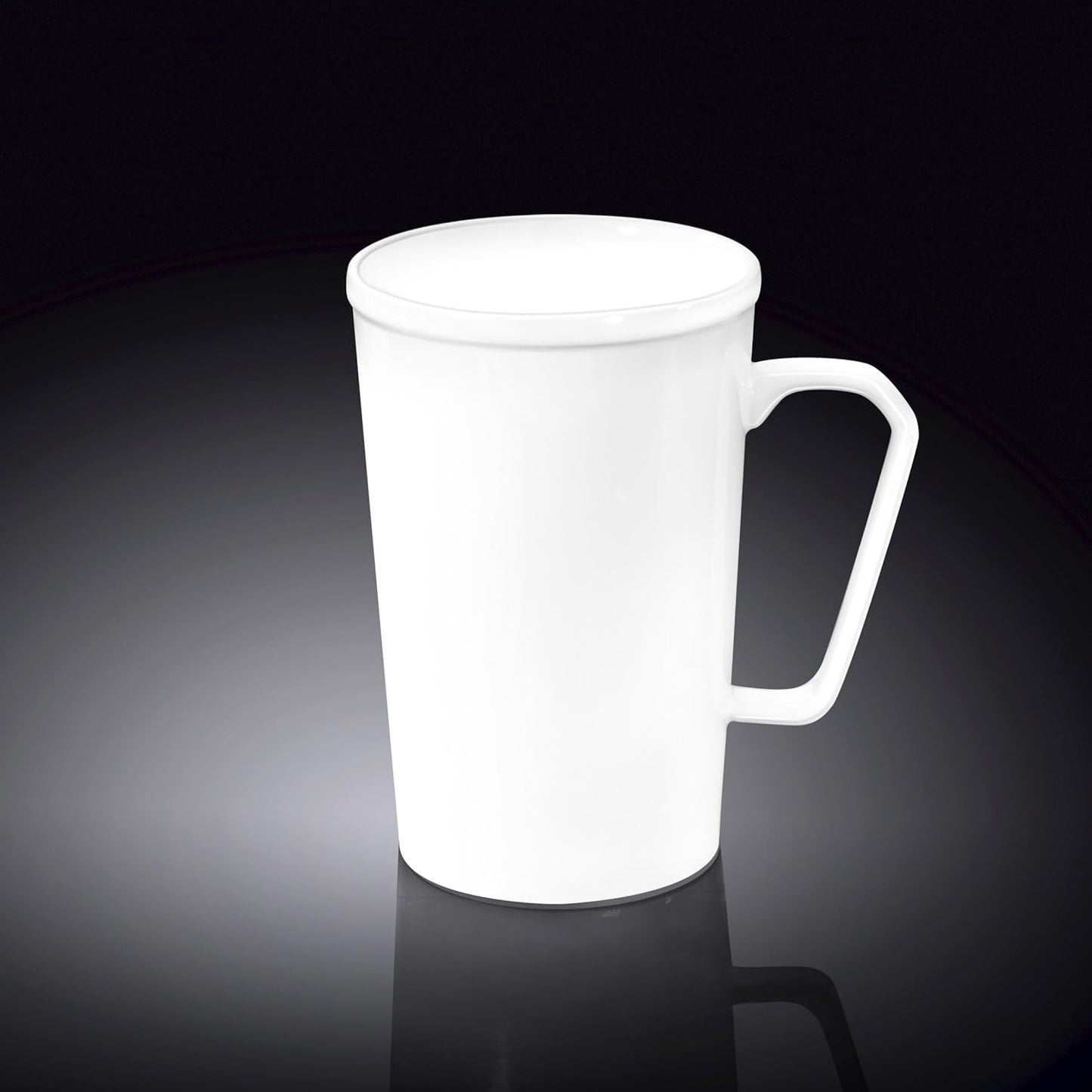 Wilmax Porzellanbecher, 420 ml, Weiß, WL-993089/A