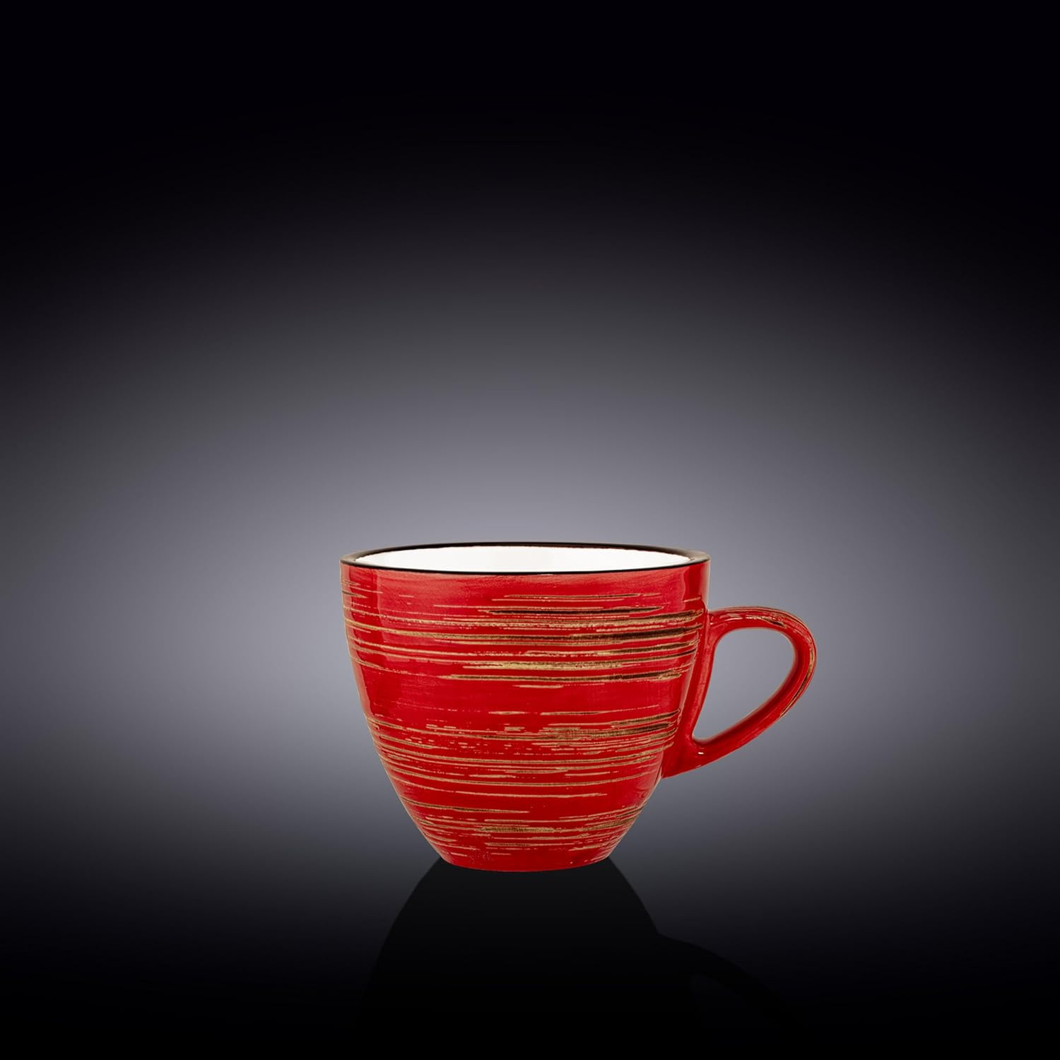 Wilmax Kopje 300 ml Rood Porselein