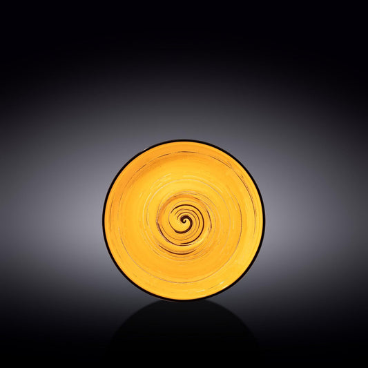 Wilmax Saucer 15 cm Yellow Porcelain WL-669436/B