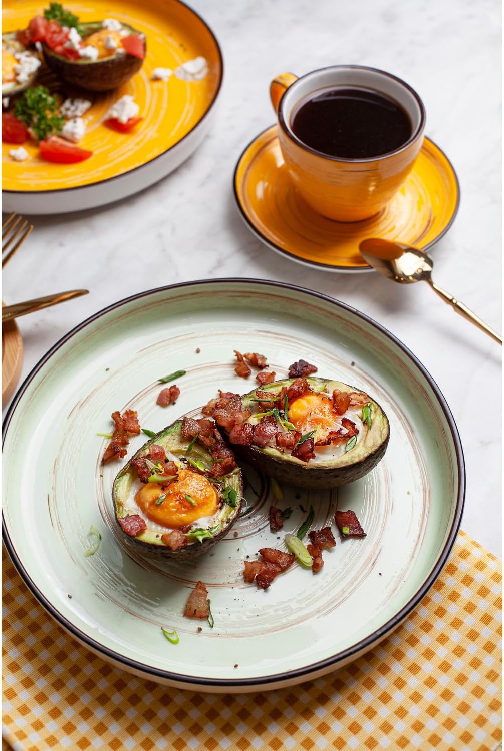 Wilmax Espressotasse, 110 ml, Gelb, Porzellan, WL-669434/A