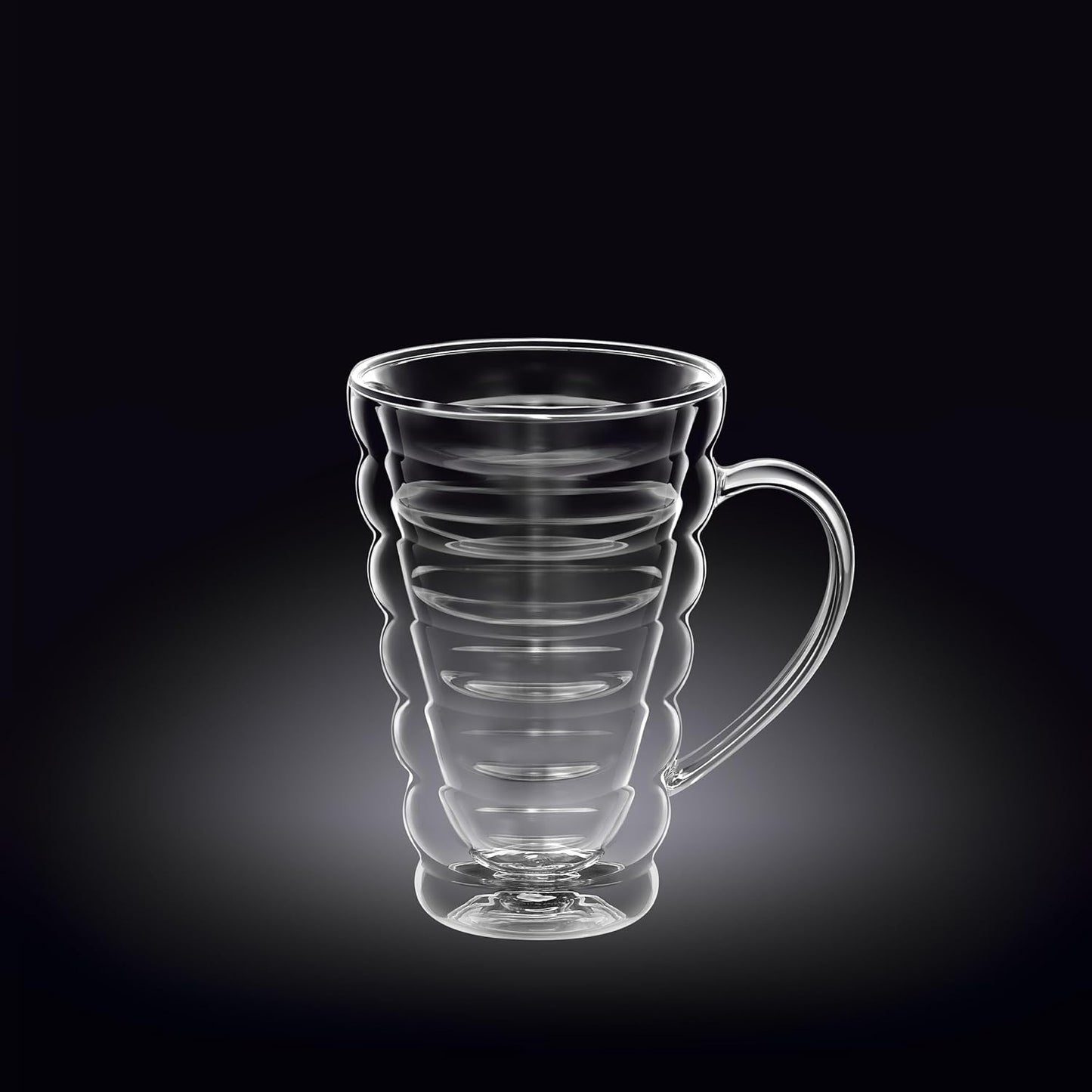 Wilmax Double Wall Glass Mug 250 ml - Set of 6 WL-888423/A6