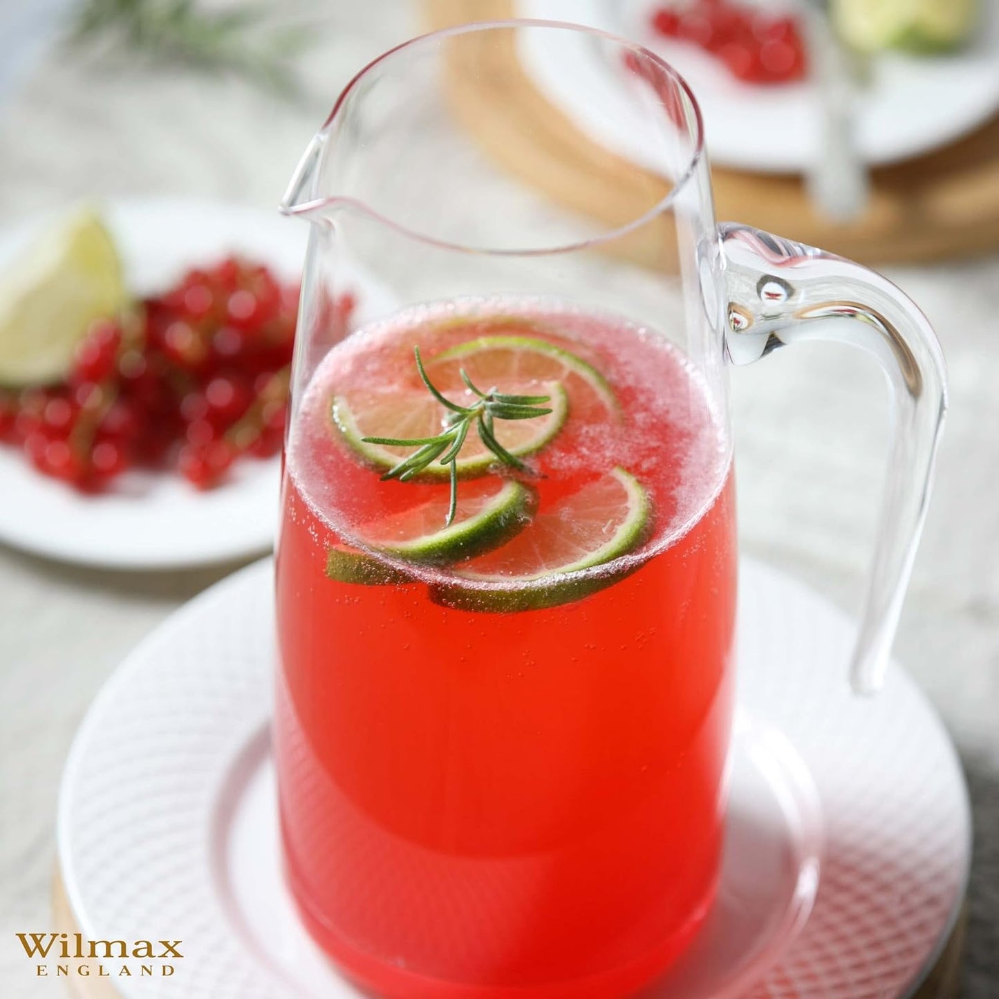 Wilmax Glaskrug 1000 ml – Hochwertiges Glas WL-888306/1C