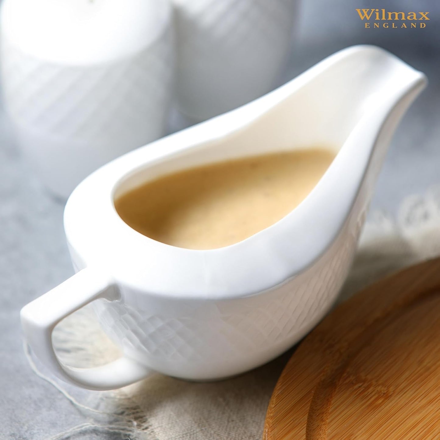Wilmax Sauce Bowl 230 ml White Porcelain WL-880123/A