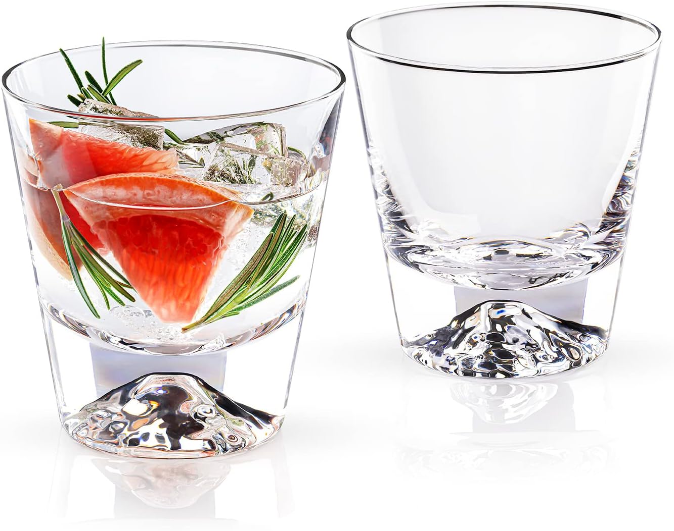 Wilmax Whiskey Glass Set with Crystal Glass, 250 ml, 2 parts – WL-888056/2C