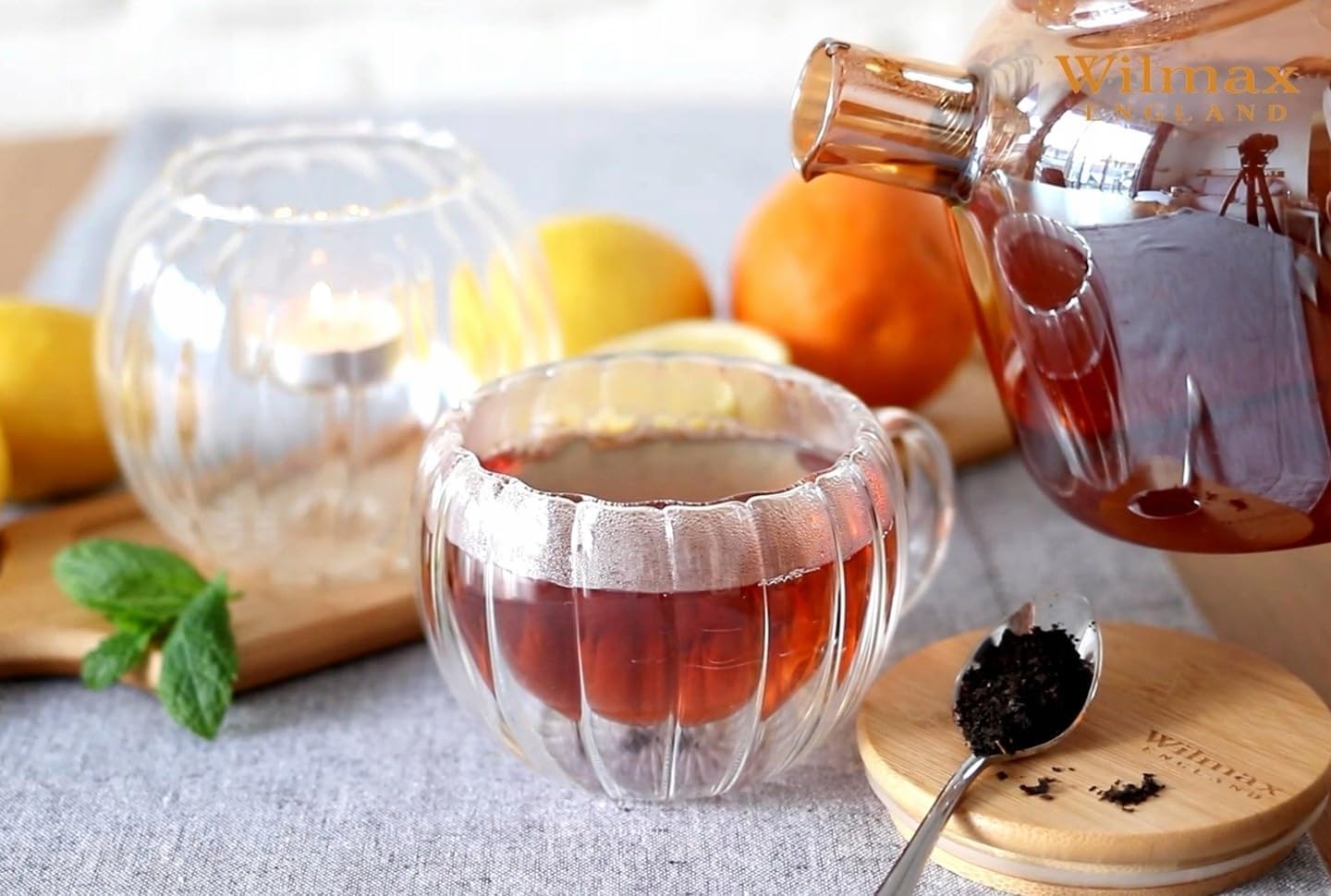 Kopie von Wilmax Doppelwandige Tassen 2er Set 300 ml Thermoglas WL-888411/A2 #1