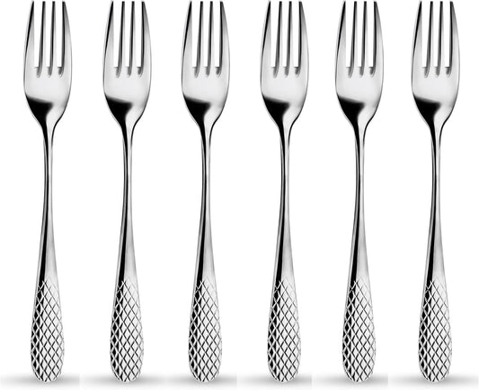 Wilmax Edelstahl Tafelgabel Set 6-teilig in Geschenkbox WL-999201/6C