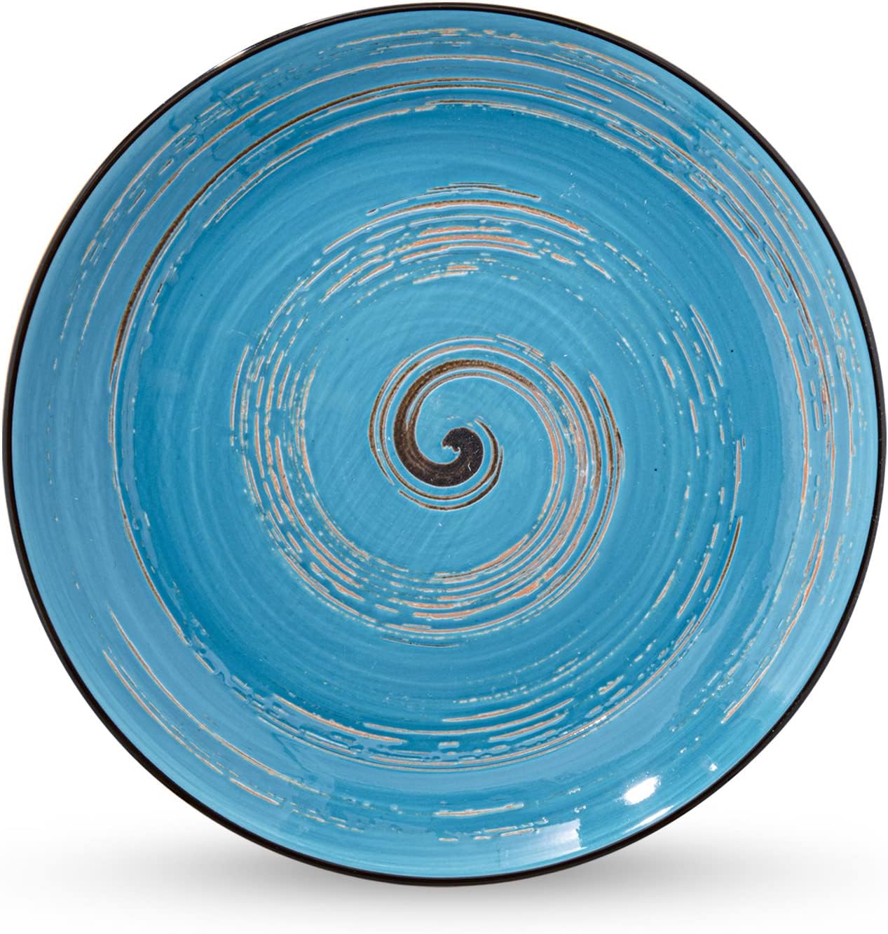 Wilmax Spiral Plate 20 cm Porcelain, Blue – WL-669612/A