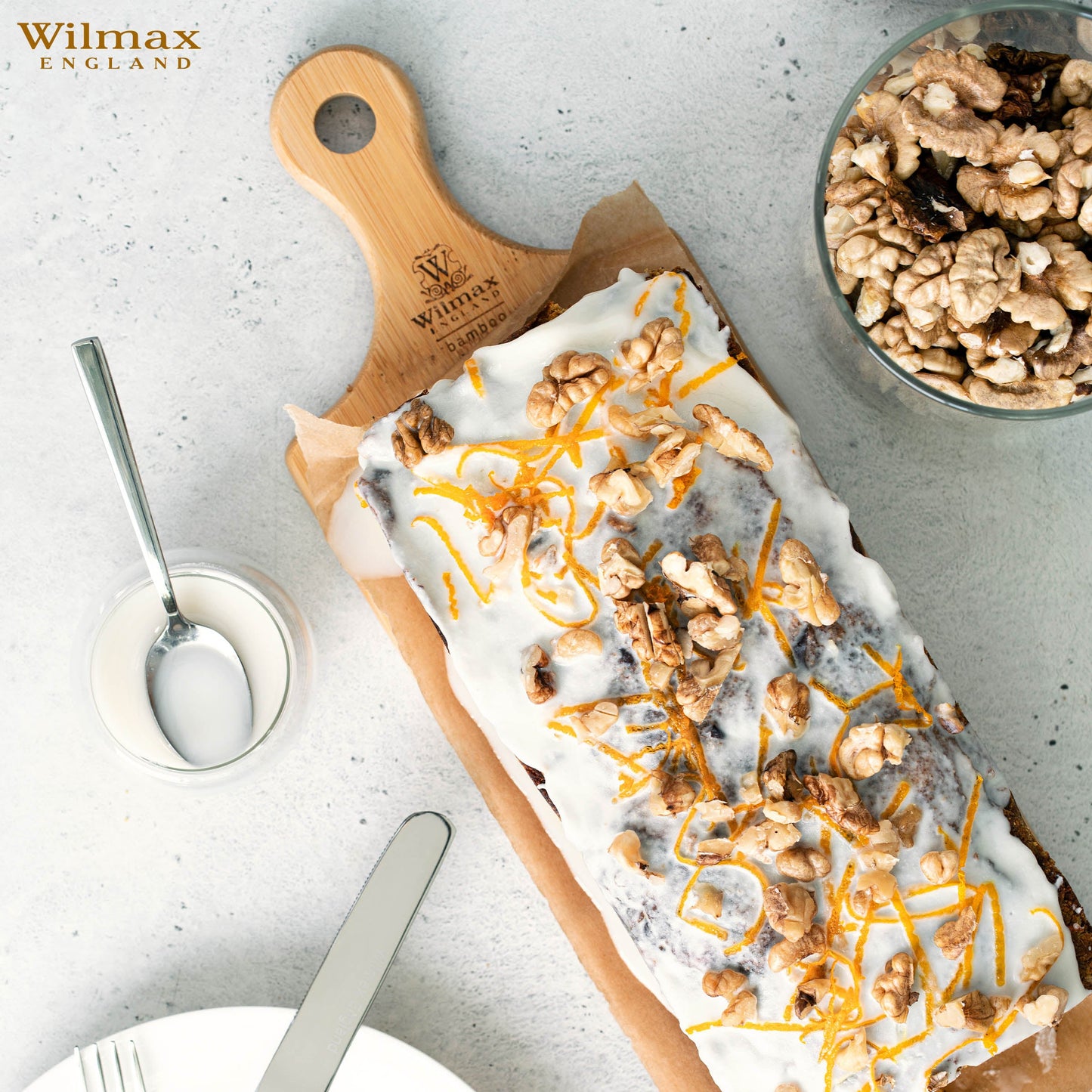 Wilmax Bambus Serviertablett rechteckig 39,5 x 11 cm WL-771008/A