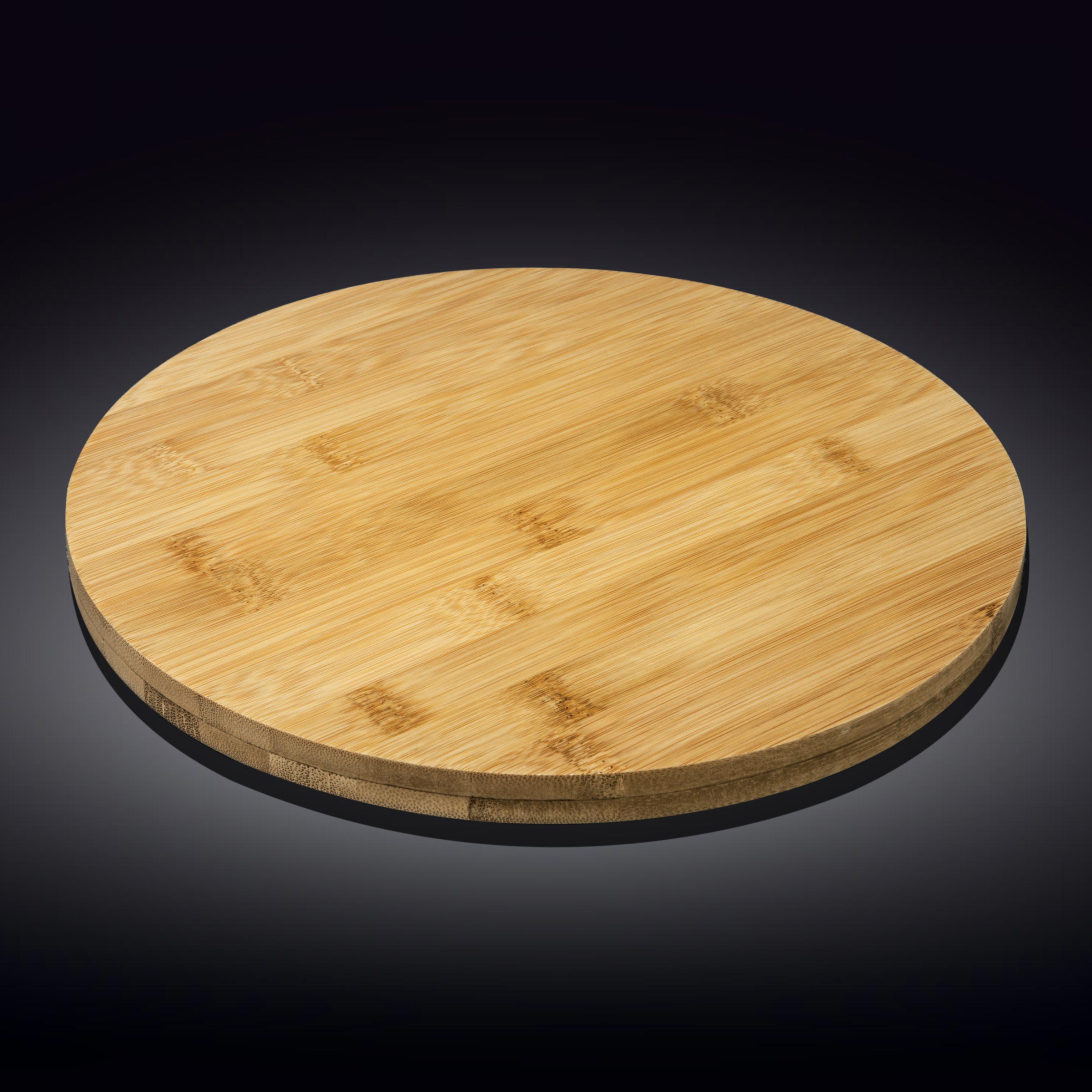 Wilmax Drehteller aus Bambus, Ø 35,5 cm WL-771081/A