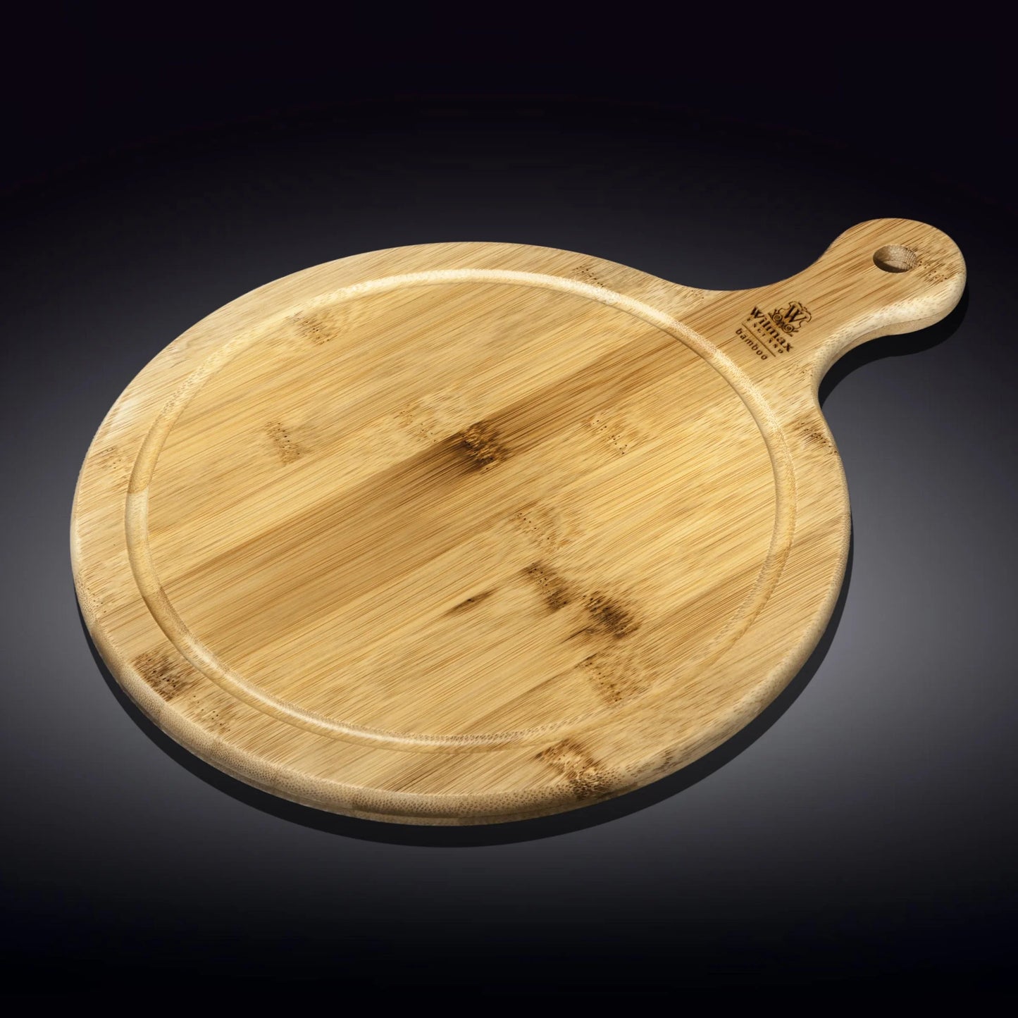 Wilmax Bamboo Serving Board with Handle Natural 43.5x33 WL-771102/A