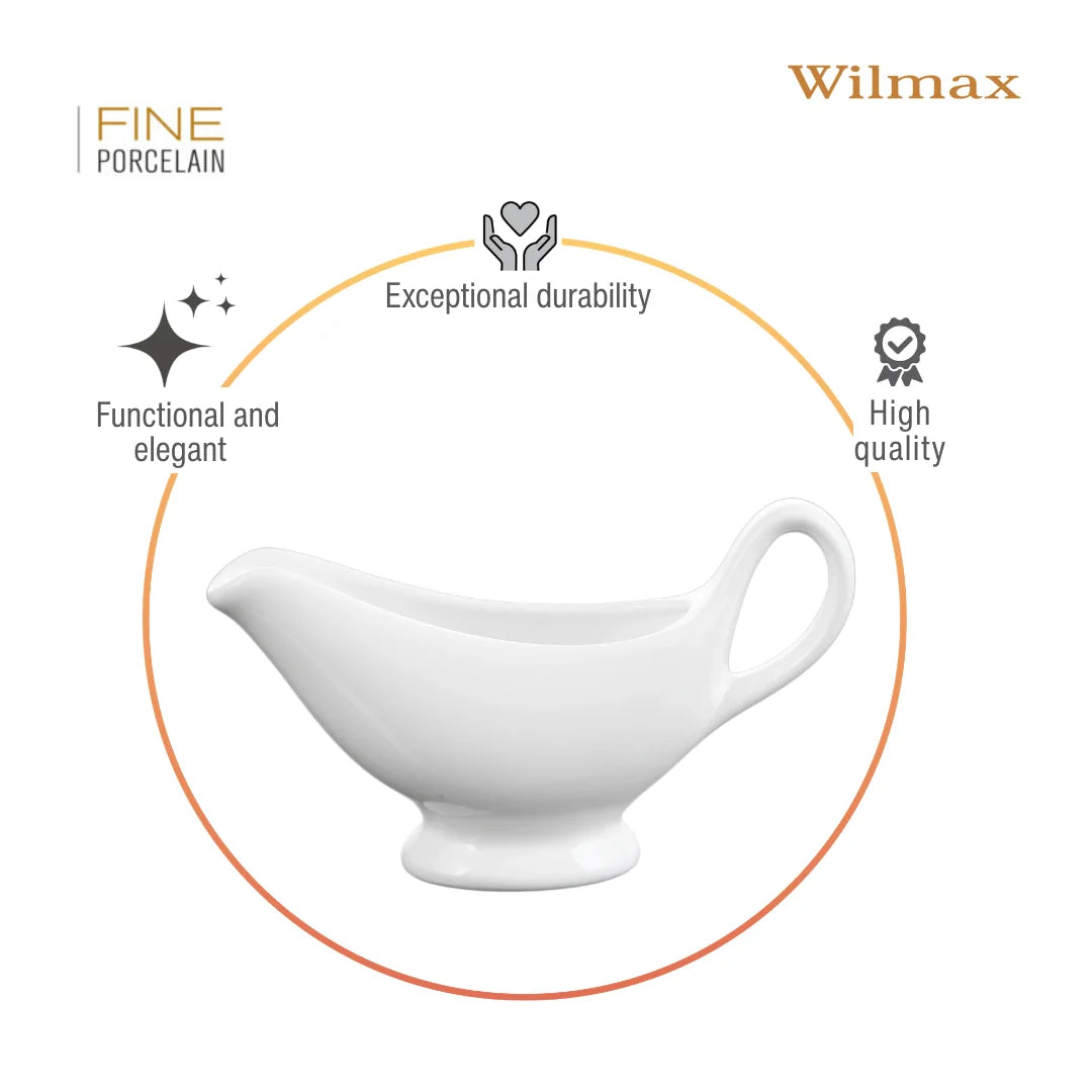Wilmax Sauskom 170 ml Porselein Wit
