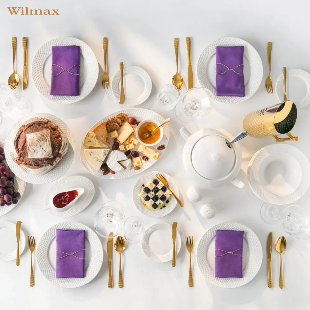 Wilmax Schaal 130 ml 9 cm Wit Porselein WL-880101363/A