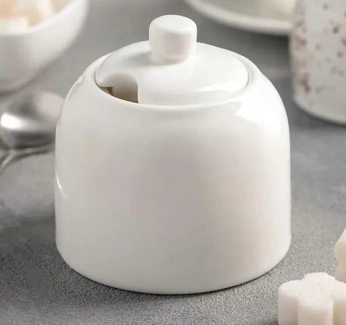 Wilmax England Suikerpot 280 ml Wit Porselein