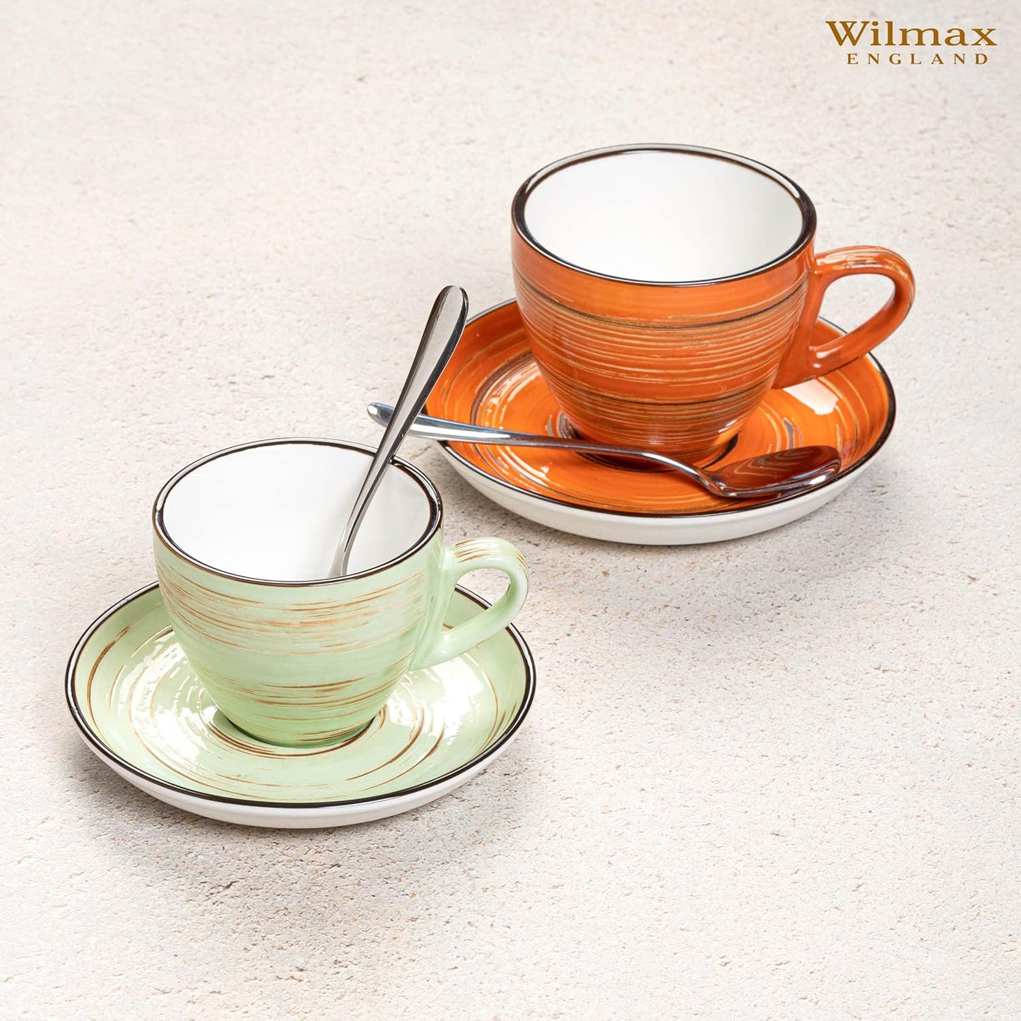 Wilmax Saucer 15 cm Orange Porcelain WL-669336/B