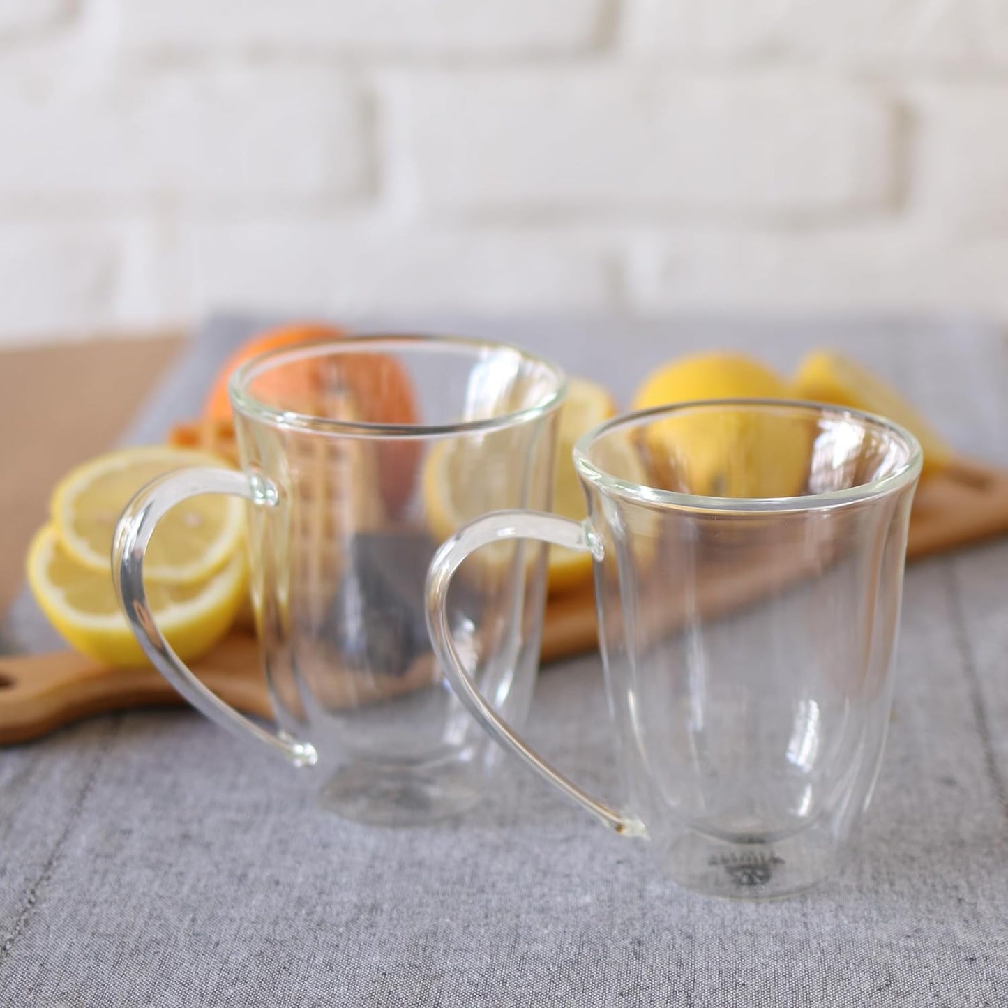 Wilmax Doppelwandige Glastasse, 300 ml, 6er Set, WL-888726/A6