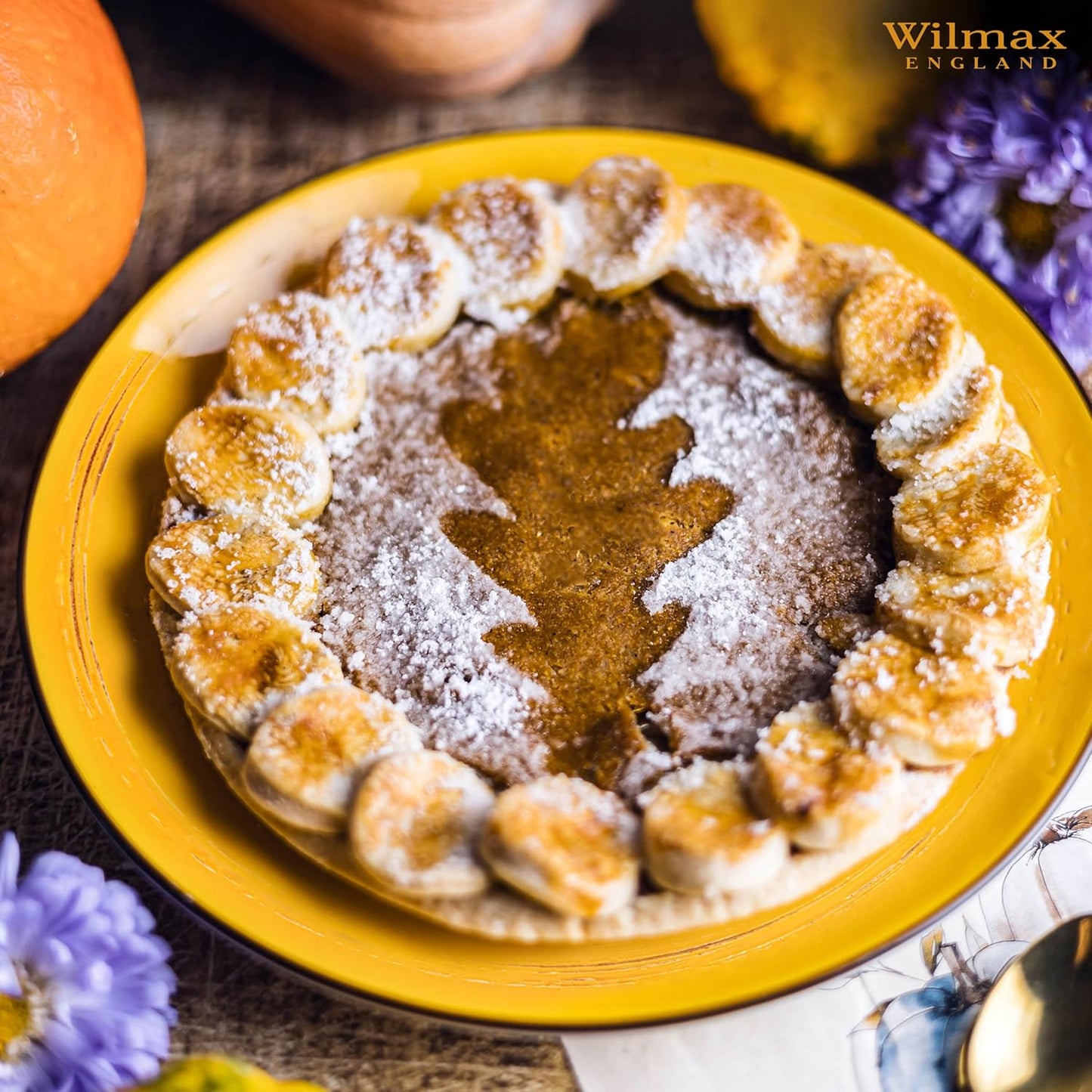 Wilmax SPIRAL Runder Teller 25 cm gelb kratzfest WL-669414/A2