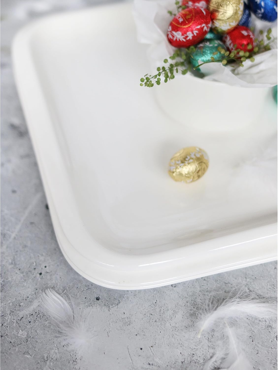 Wilmax Dessertteller quadratisch 20 x 20 cm Porzellan WL-991227/A