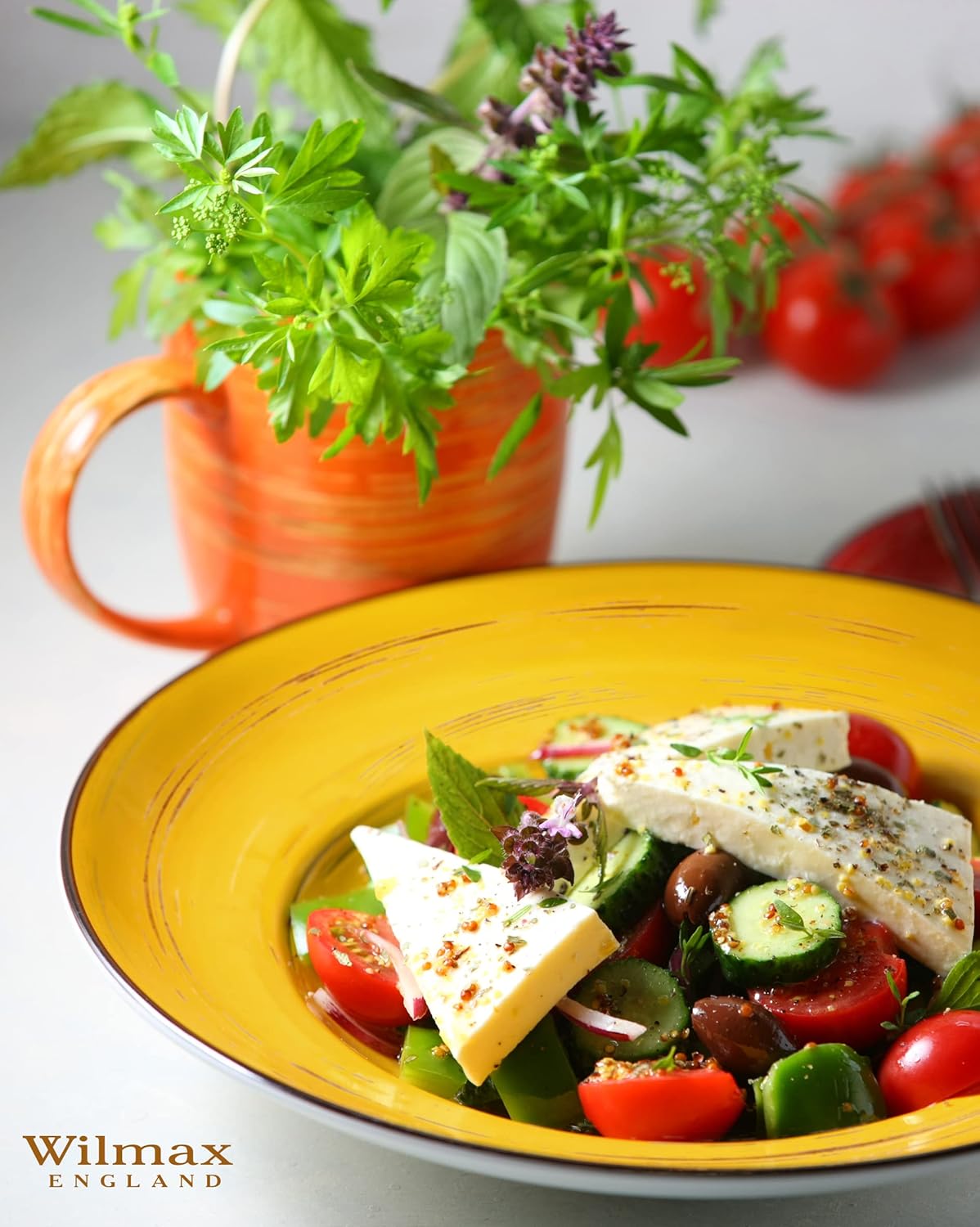 Wilmax ColorBoom Beker 460 ml, 6-delige Set WL-669337/A6