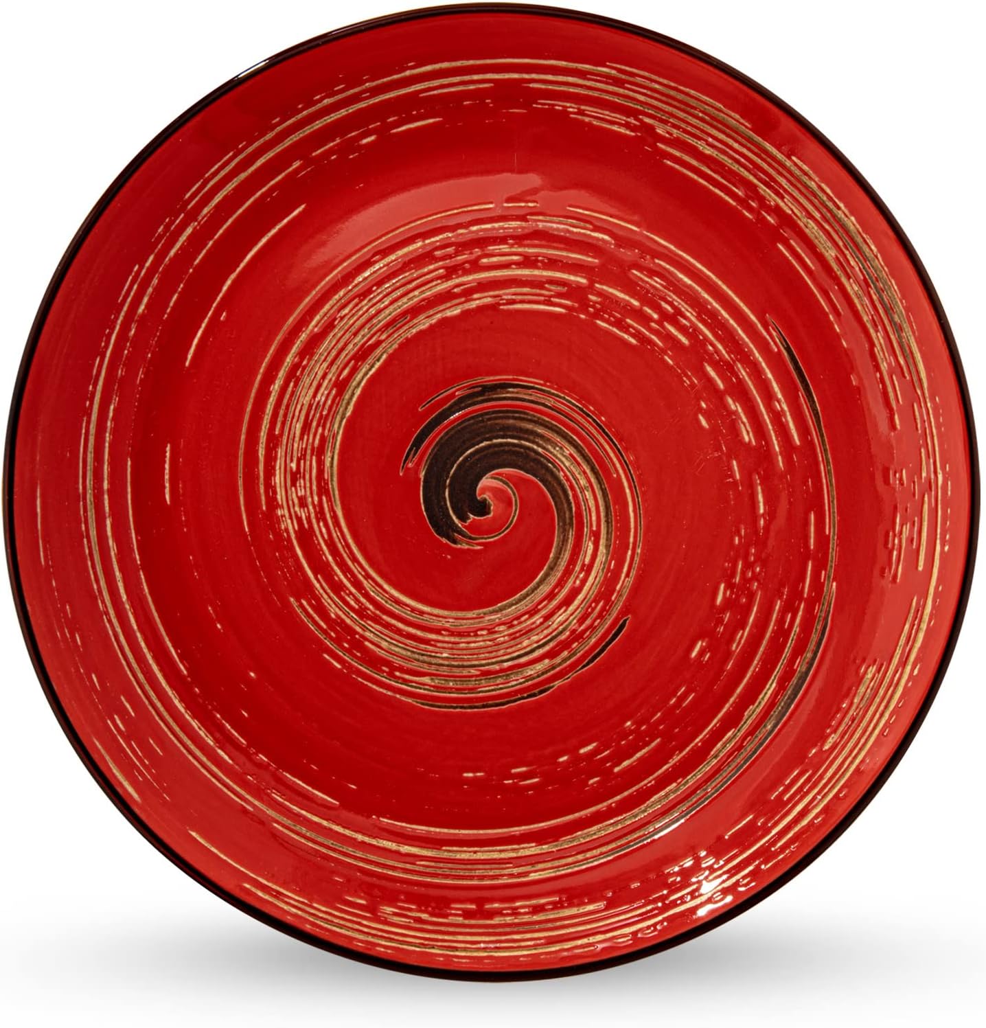 Wilmax SPIRAL Runder Teller 25 cm rot kratzfest WL-669214/A2