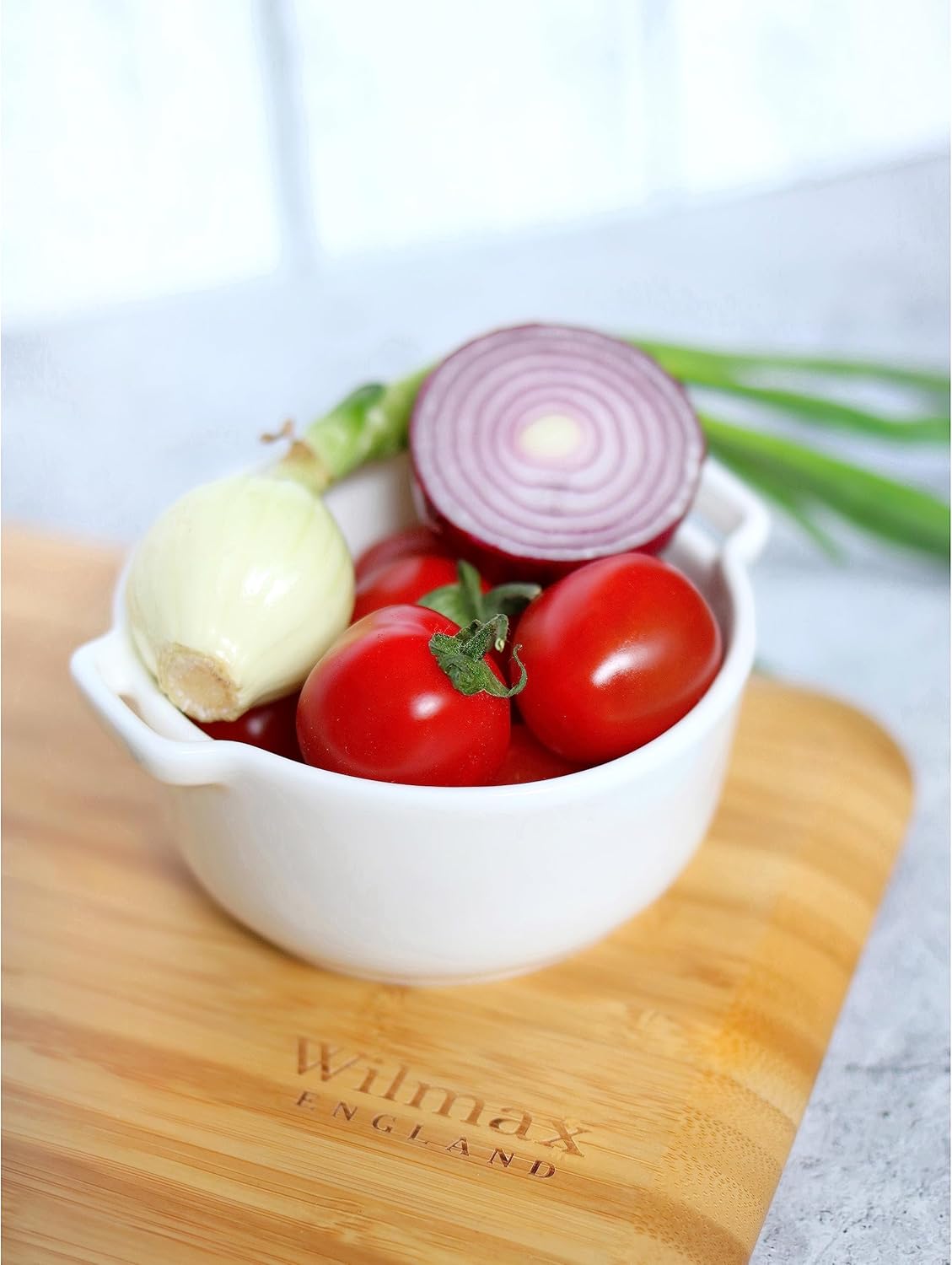 Wilmax Auflaufform mit Griffen 510 ml Weißporzellan WL-997034/A