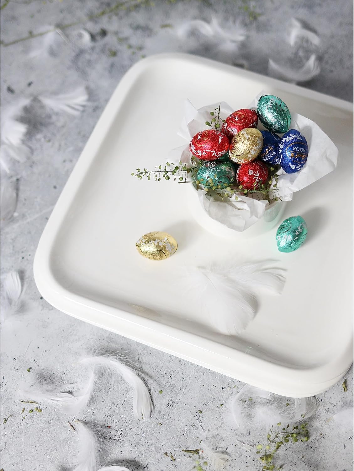 Wilmax Dinner Teller Weiß 25,5*25,5 cm – Hochwertiges Porzellan – WL-991228/A