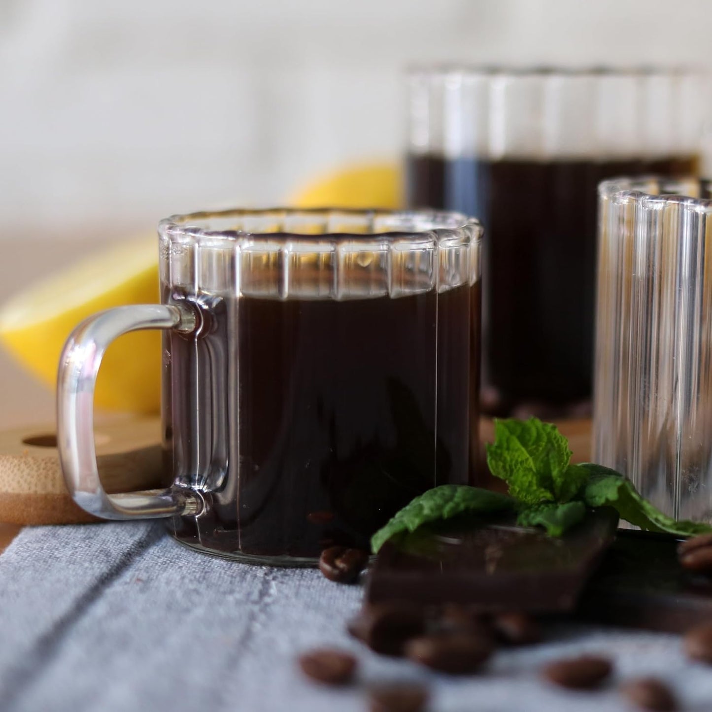 Wilmax Tasse mit Doppelwand, 200 ml, 6er Set, WL-888614/A6