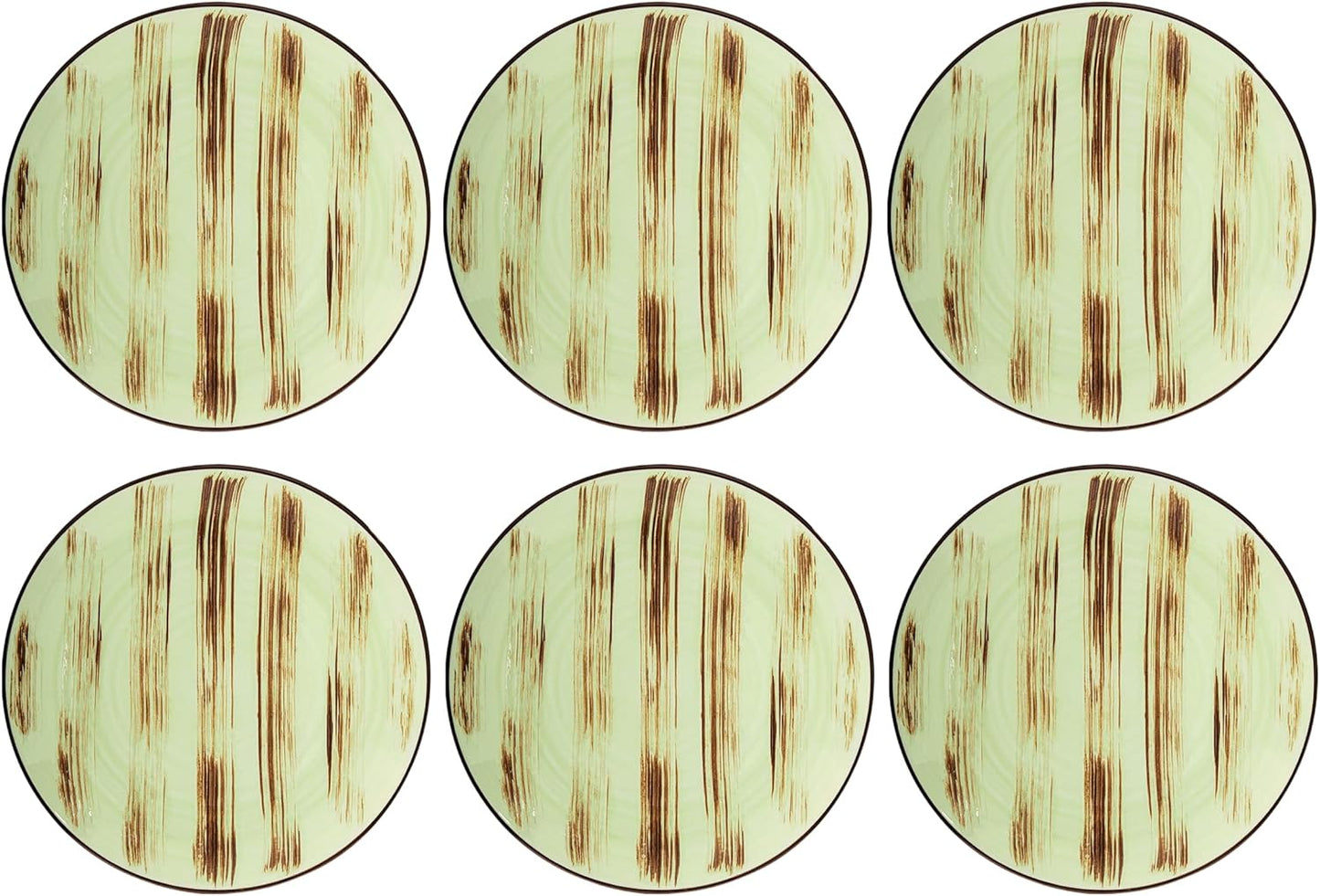 Wilmax runde Dessertteller 6-teilig, 18 cm, ColorBoom Kollektion WL-668111/A6