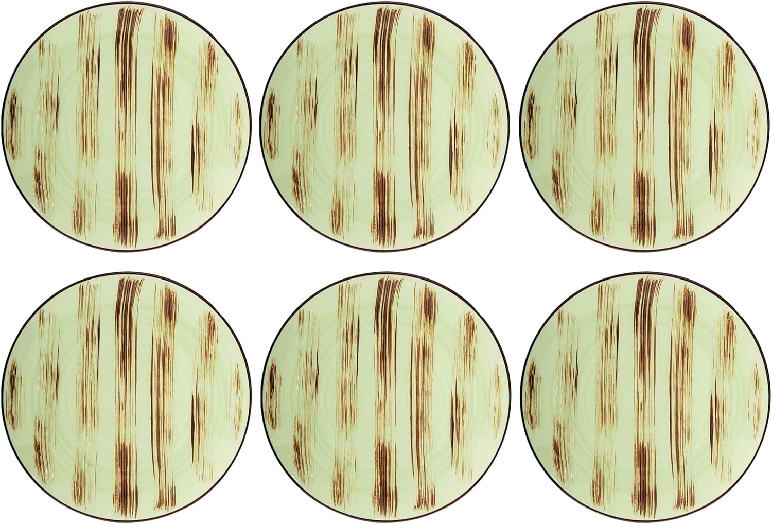 Wilmax runde Dessertteller 6-teilig, 18 cm, ColorBoom Kollektion WL-668111/A6