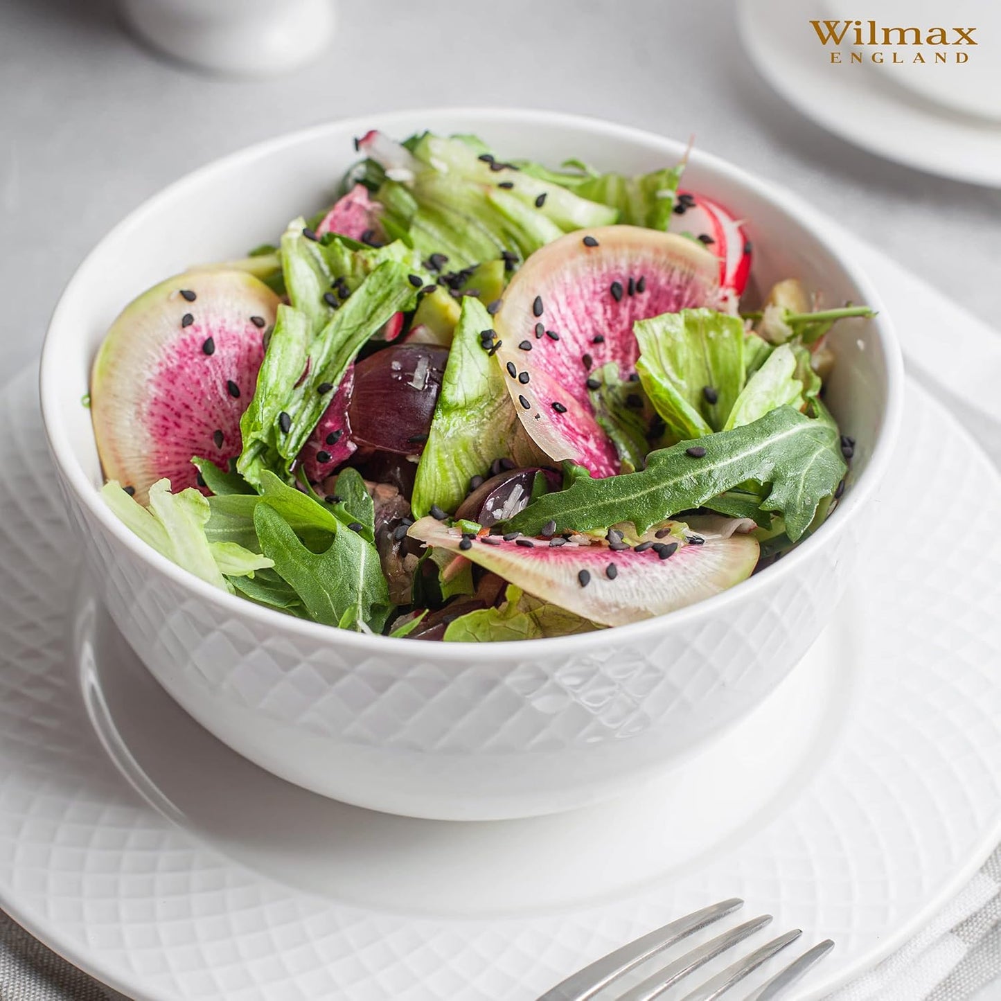 Wilmax Porzellan Schüssel, 16 cm, 930 ml, WL-880101368/A