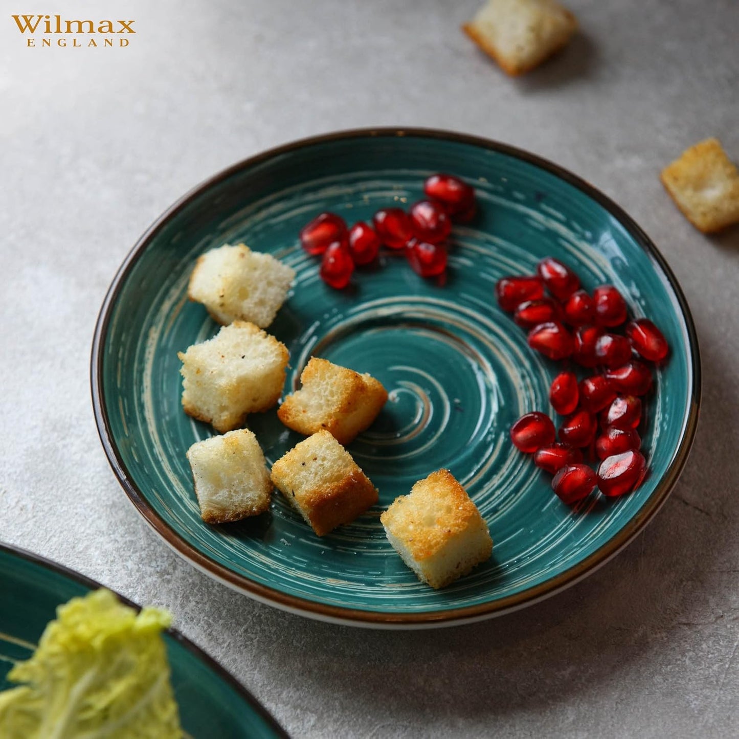 Wilmax SPIRAL Kopjes & Schotels Set 160 ml, 6-delig Groen WL-669535/AB6