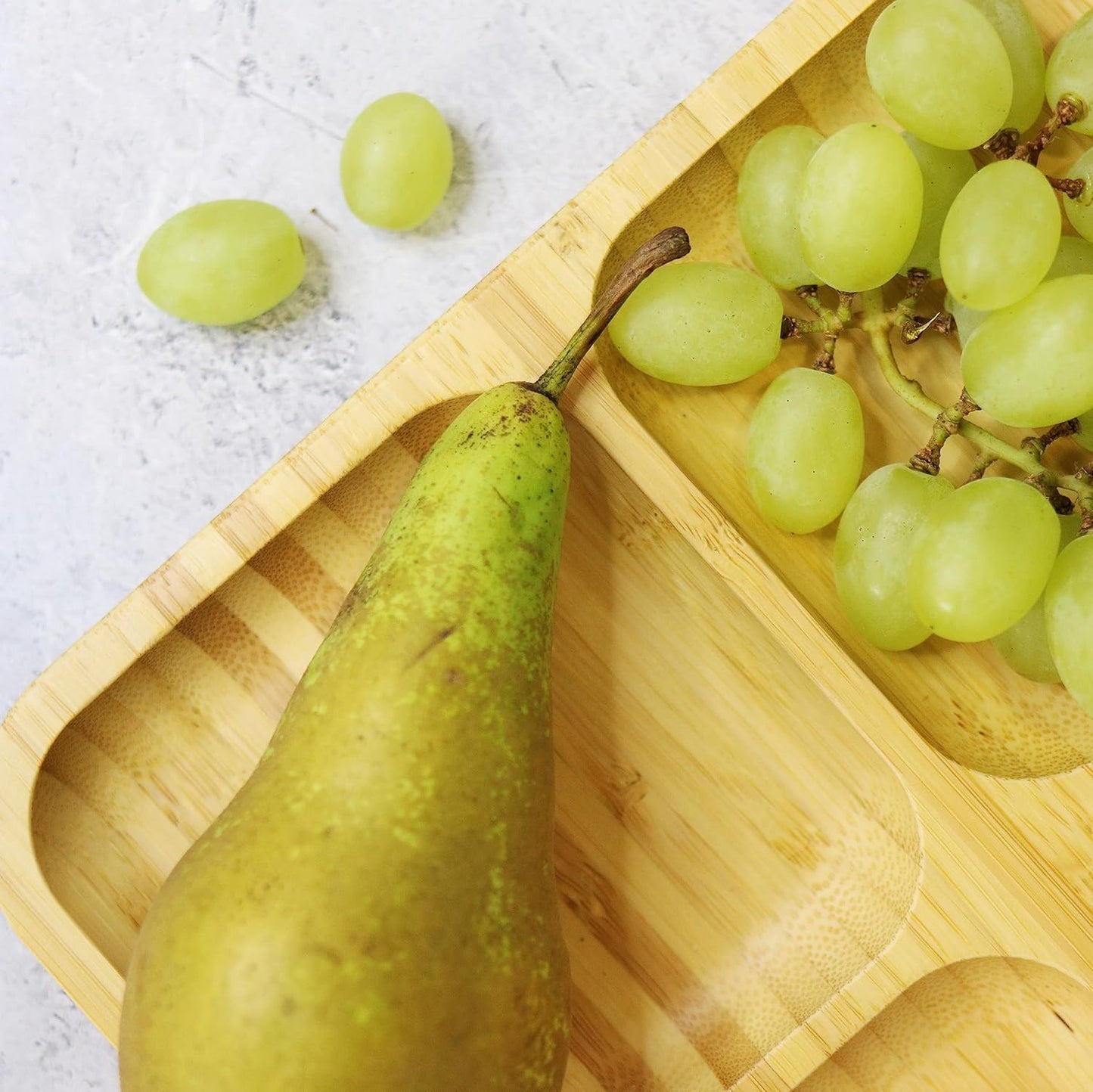 Wilmax Quadrat-Schale aus Bambus 22 x 22 cm WL-771220/A