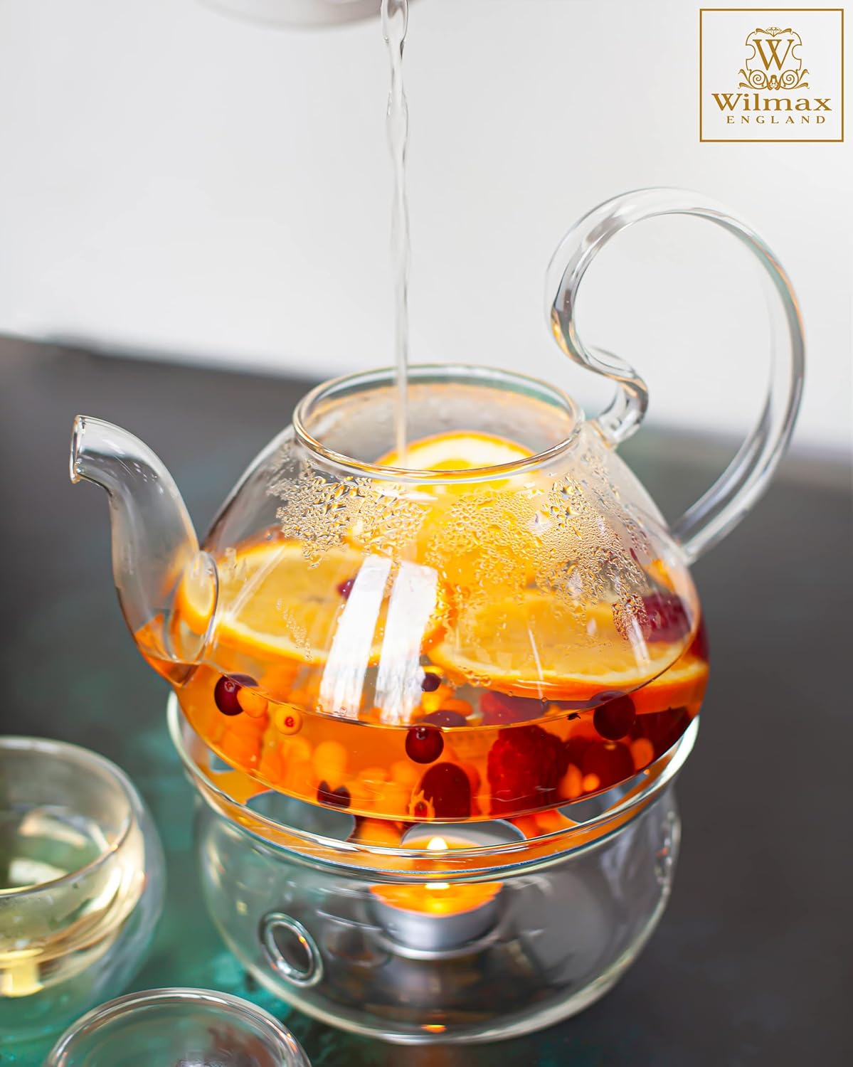 Wilmax Glas Theepot Warmer Transparant WL-888903/A