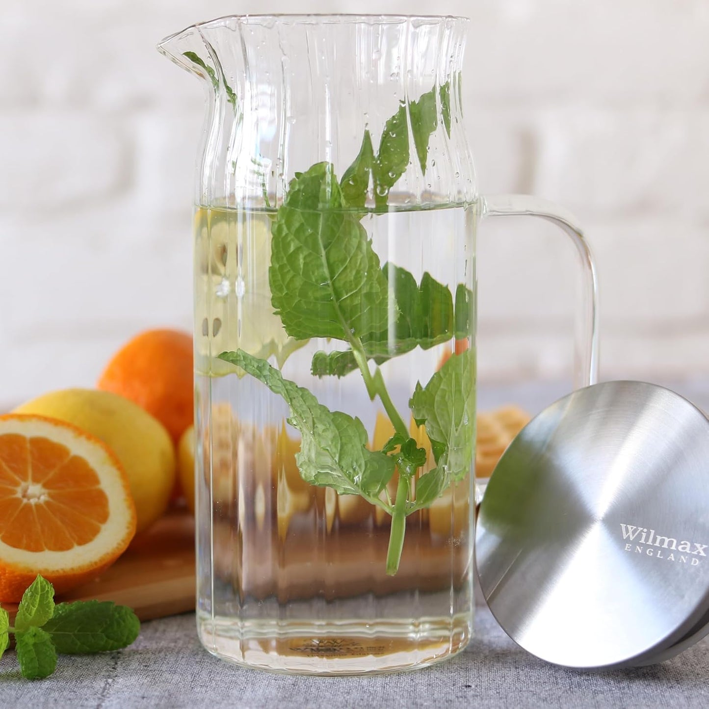 Wilmax Gläser- & Karaffen-Set, 6 Gläser & 1 Karaffe, WL-888219/A-888616/A6