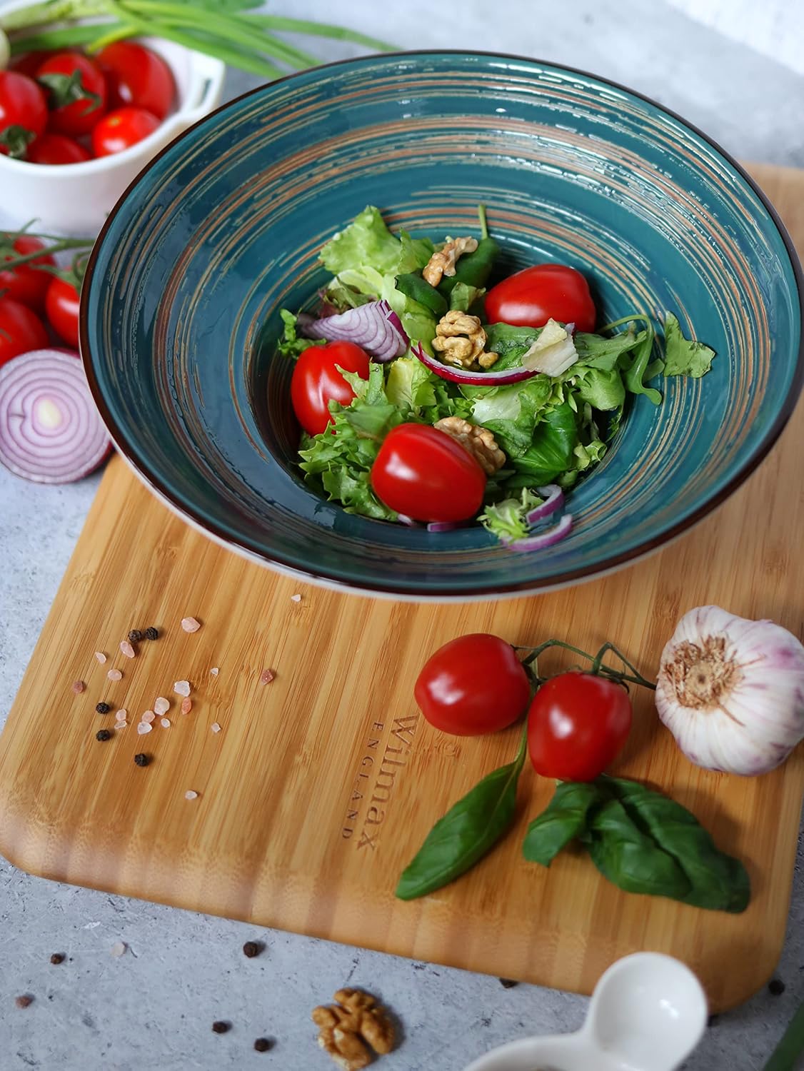 Wilmax Tiefe Porzellanplatte, 22,5 cm, 1100 ml, WL-669523/A