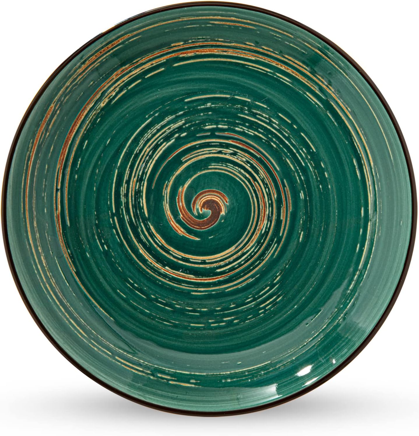 Wilmax Plate 25.5 cm Green Porcelain 2-piece WL-669514/A2