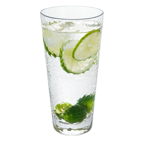 Wilmax Hammered Tumbler 450 ml Borosilicate Glass